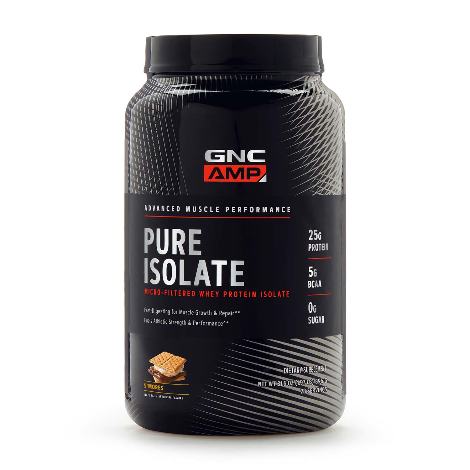 Gnc Amp Pure Whey Isolate Protein S Mores Gnc
