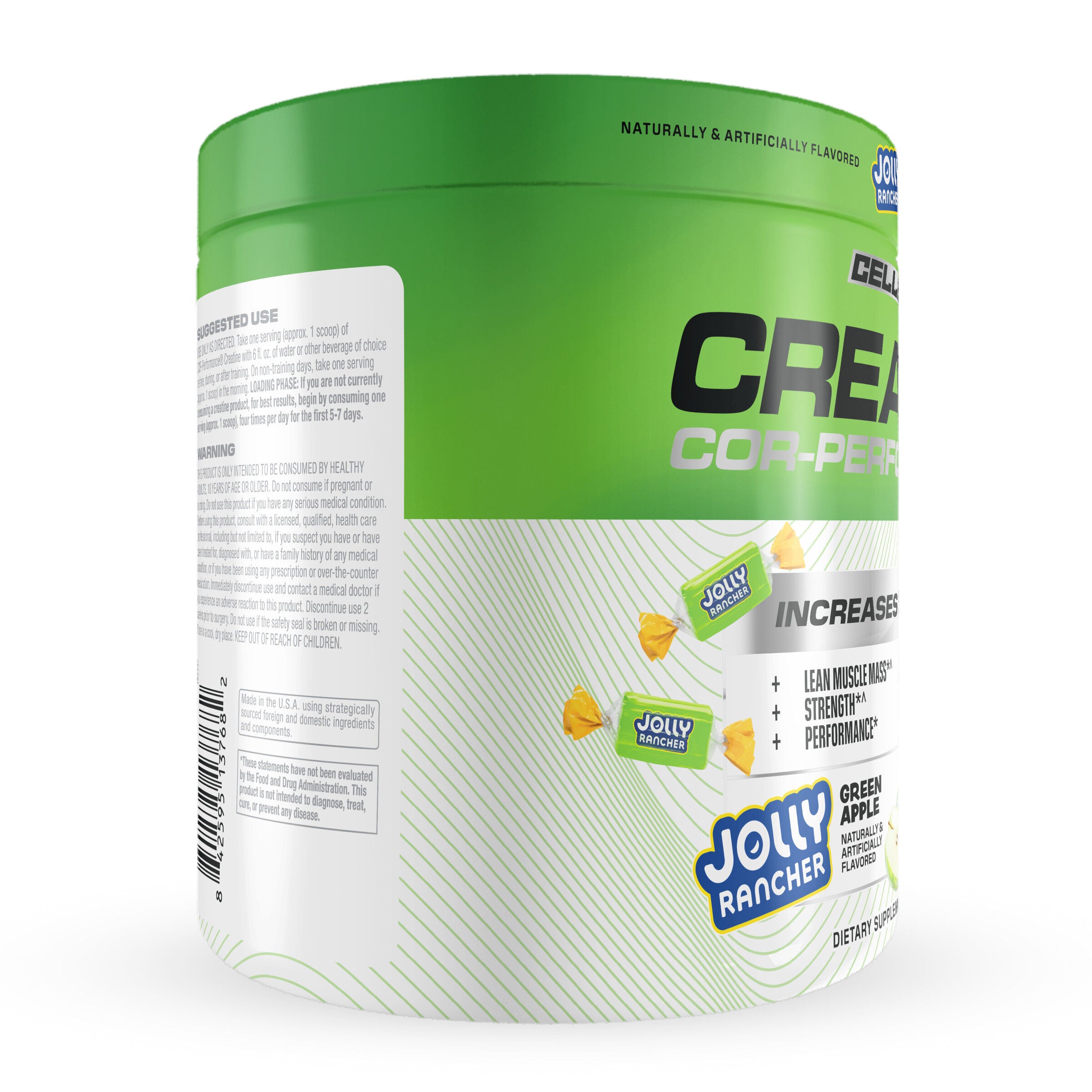 COR-Performance Creatine - Green Apple Jolly Rancher (50 Servings)  | GNC