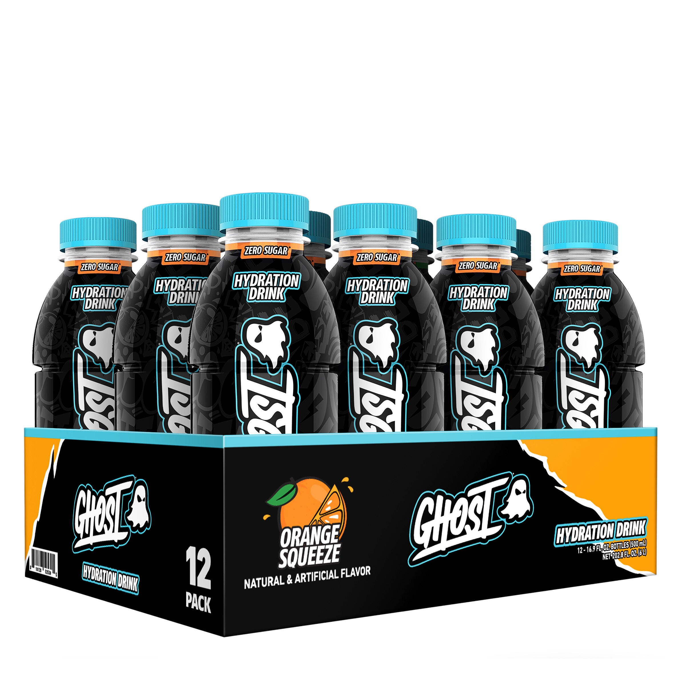 GHOST® - Hydration Drink - Kiwi Strawberry - 12 Bottles | GNC