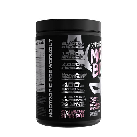 Mother Bucker&trade; Nootropic Pre-Workout - Strawberry Super Sets &#40;20 Servings&#41;  | GNC