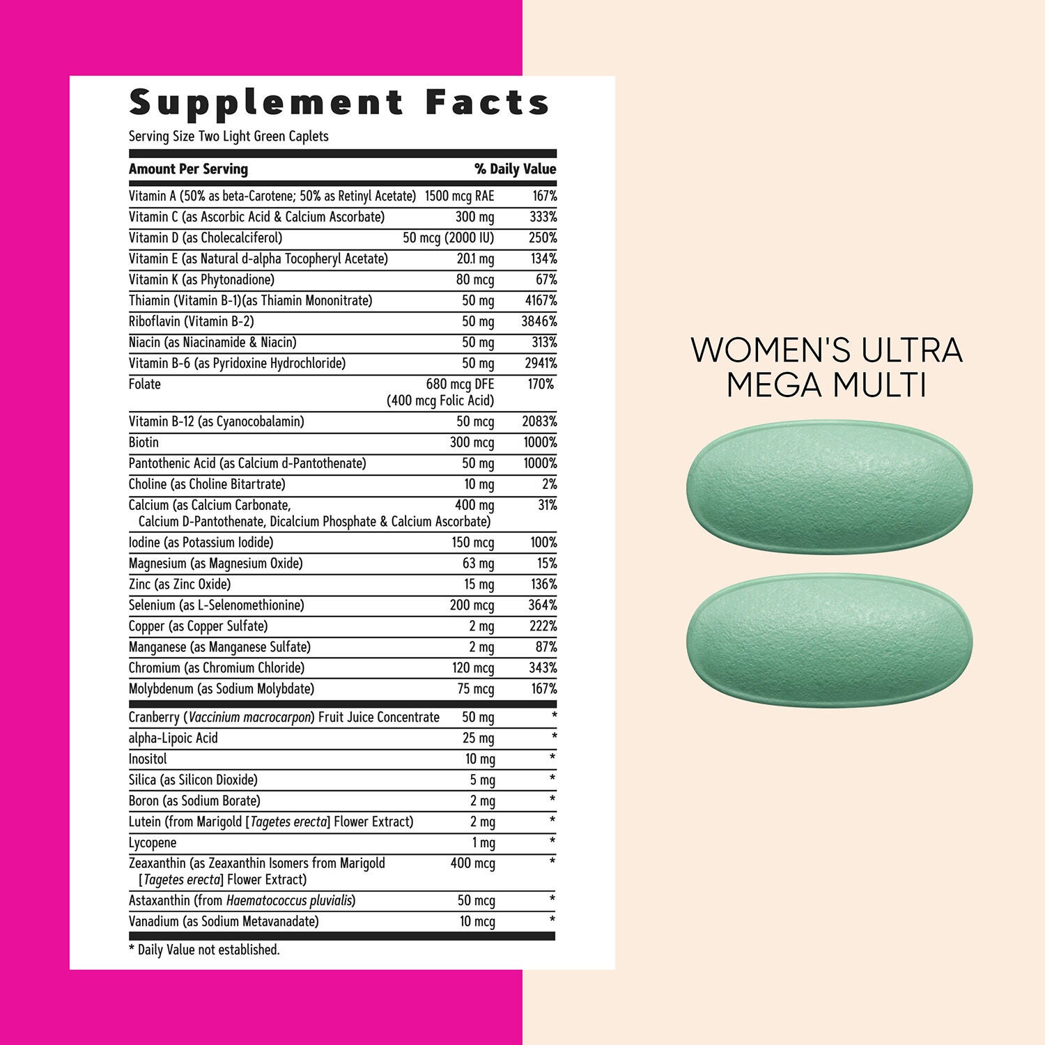 Live Well Vitapak® Program V1 (1 Month Supply)