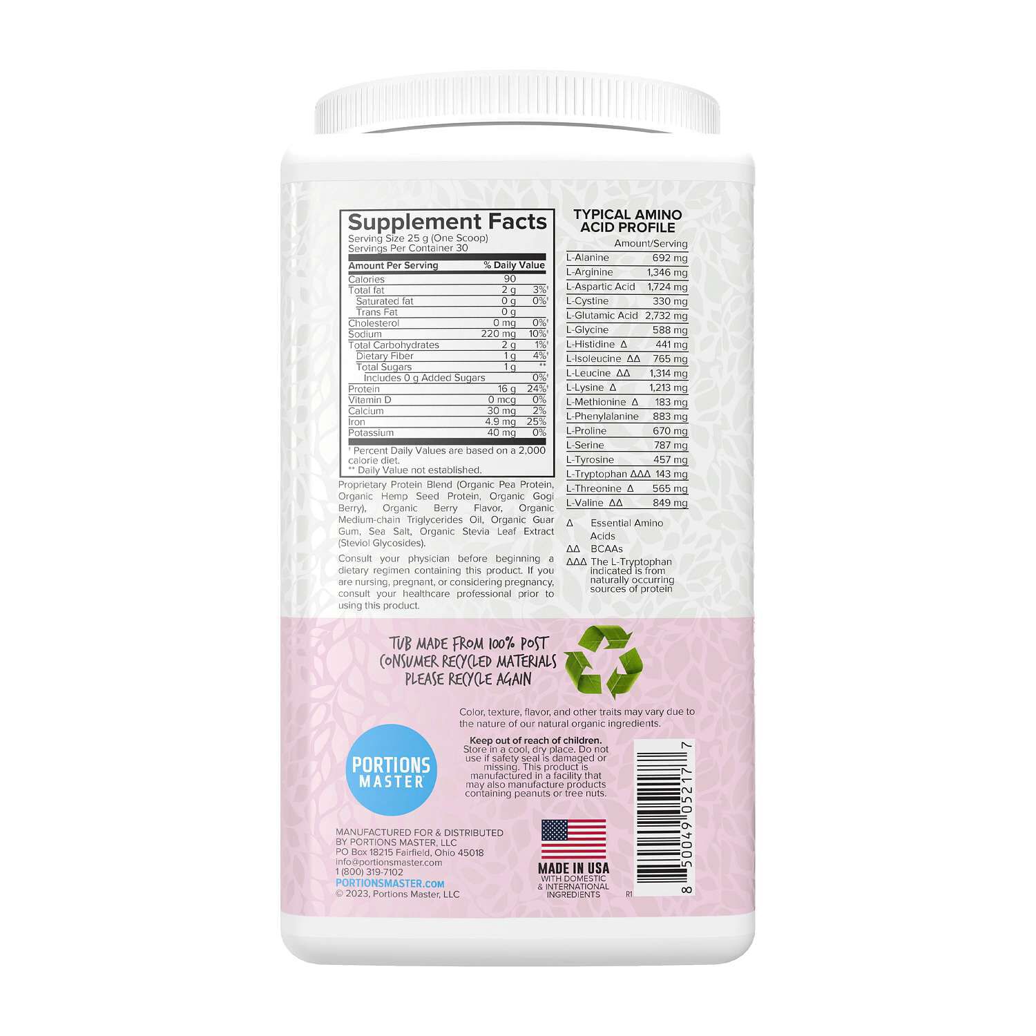 Vegan Protein Blend - Berry (30 Servings)  | GNC