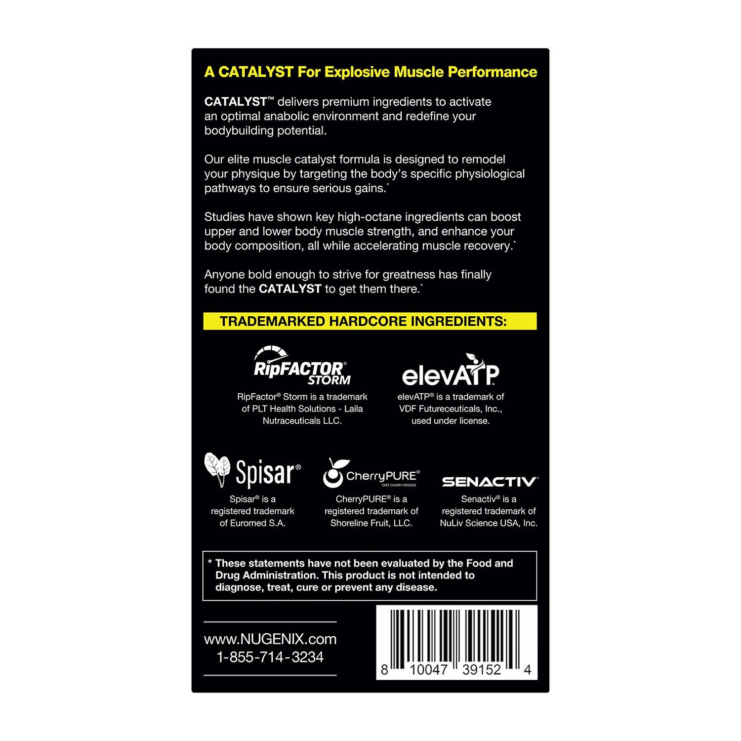 Clinical-Grade Muscle Catalyst - 90 Capsules (30 Servings)  | GNC