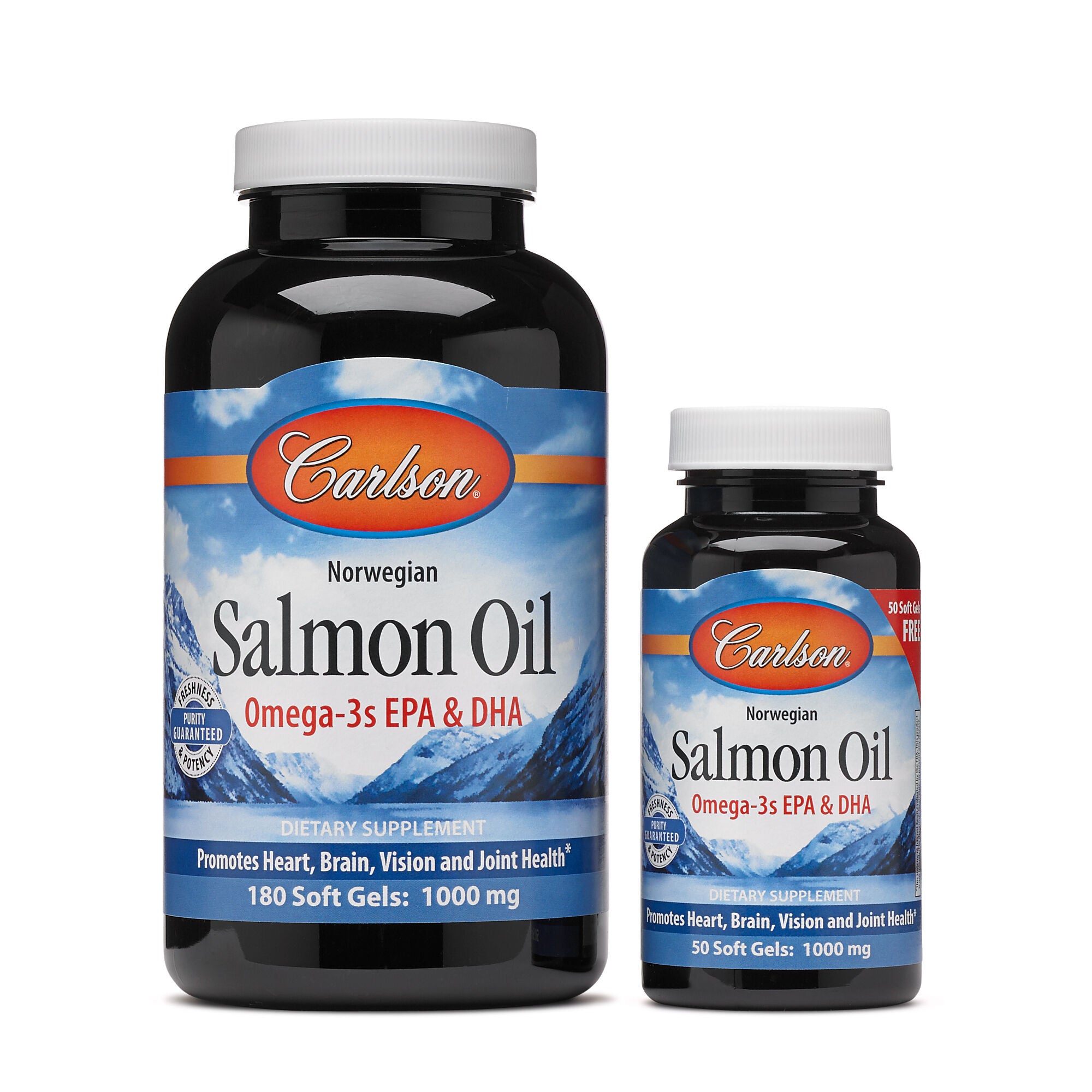 Carlson Salmon Oil Omega 3s Epa Dha Gnc
