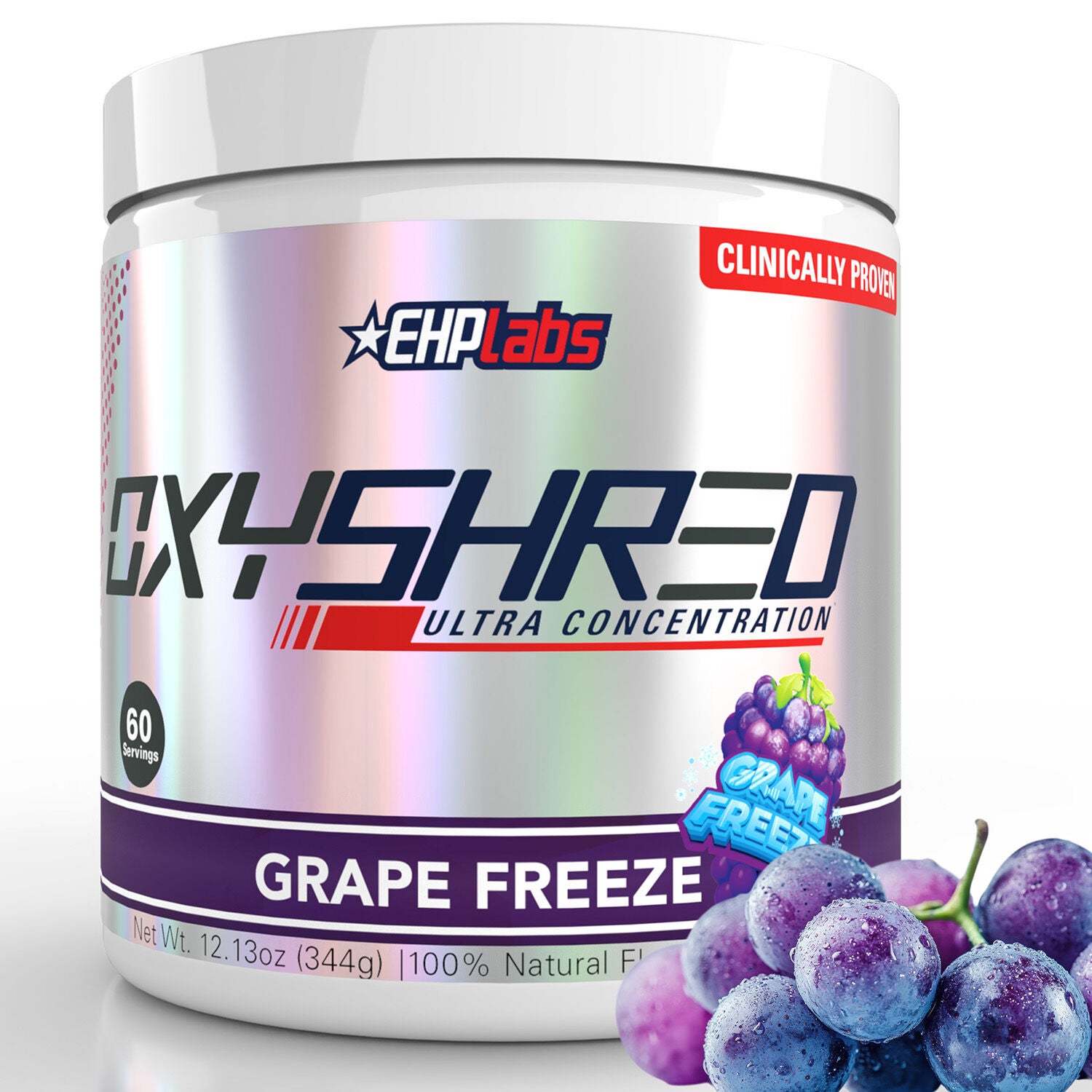 OxyShred - Grape Freeze - 12.13 oz. (60 Servings) Grape Freeze | GNC