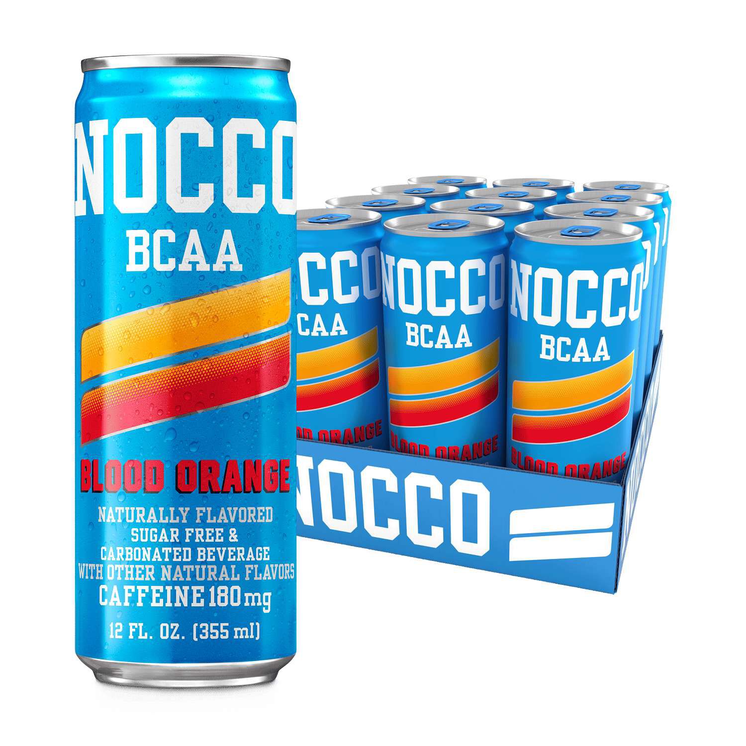 BCAA Drink - Blood Orange - 12 fl oz (12 Cans) Blood Orange | GNC