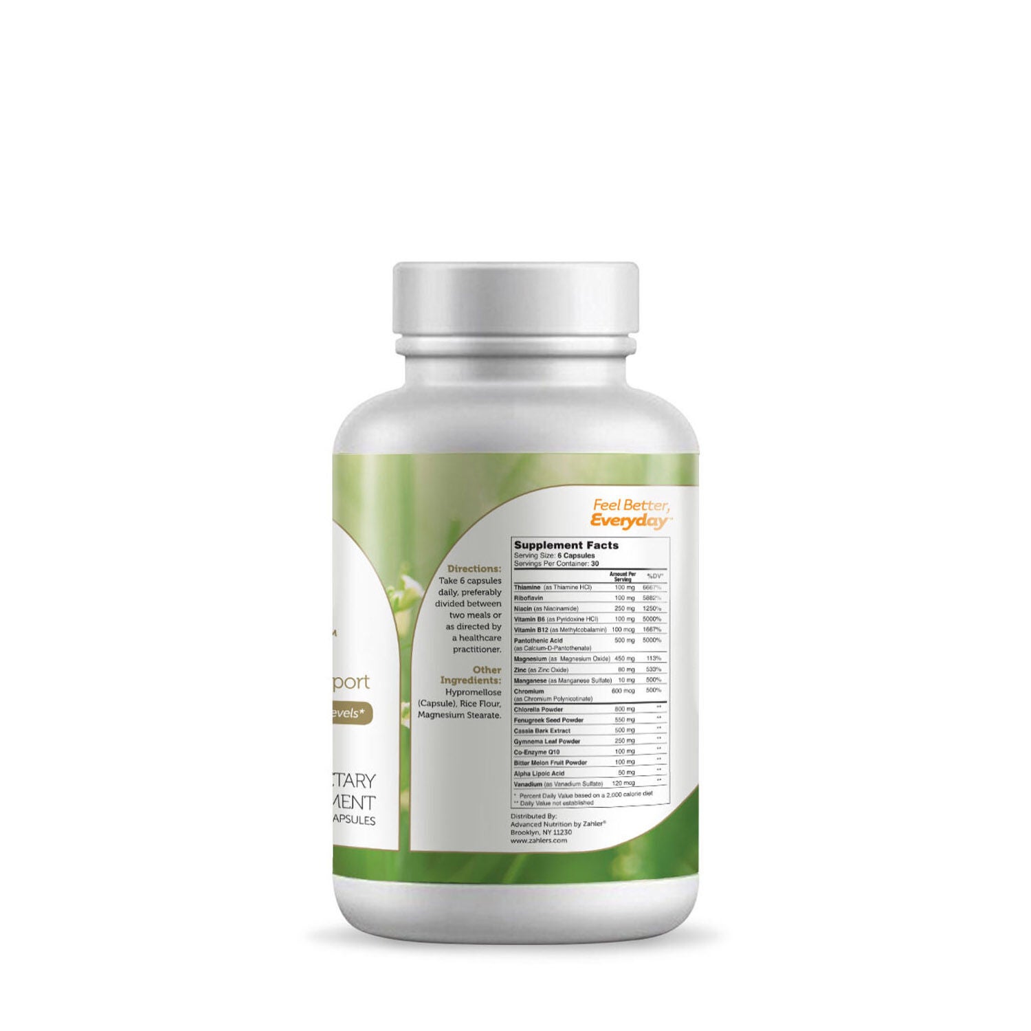 Diabetter&trade; - 180 Capsules (30 Servings)  | GNC