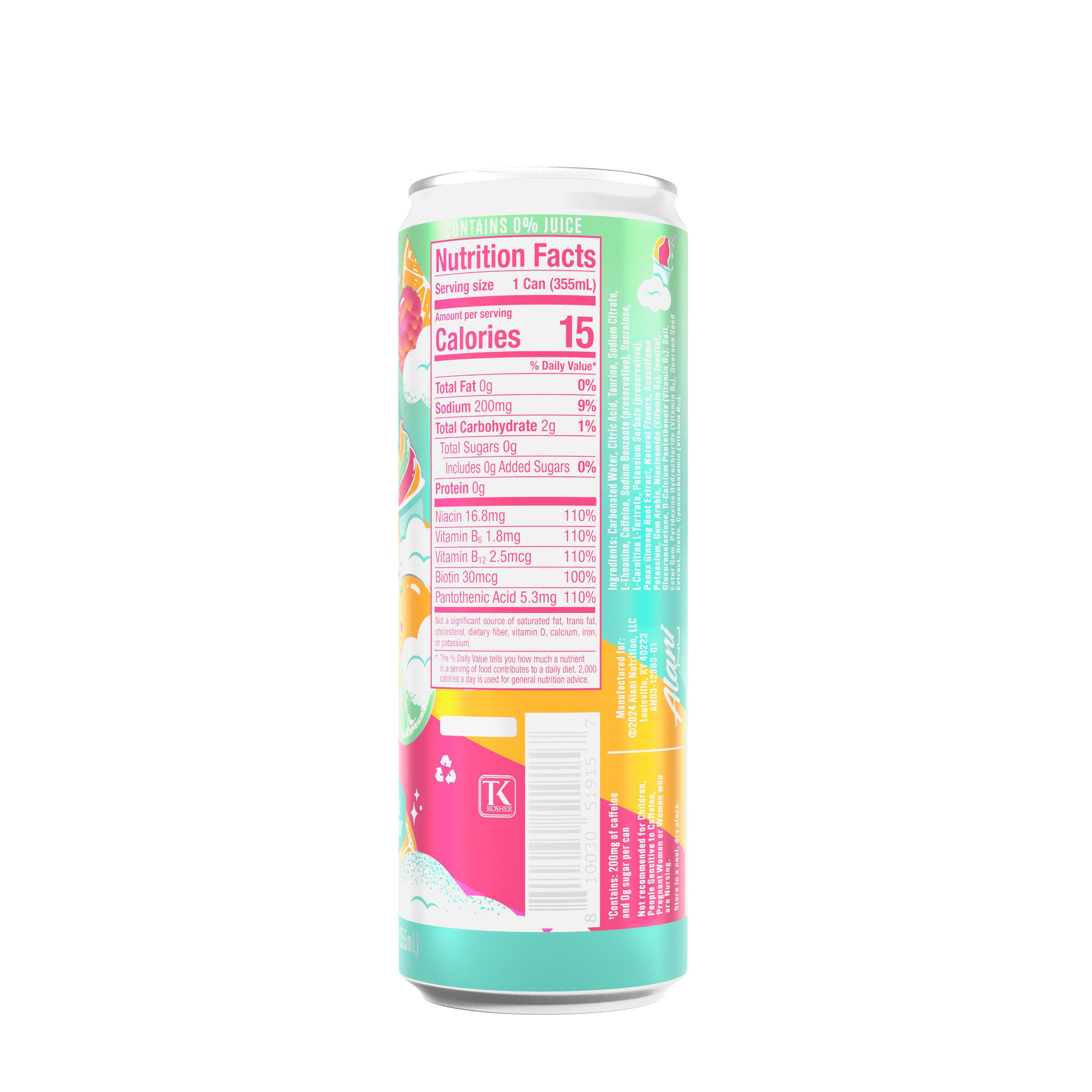 Energy Drink - Sherbet Swirl - 12oz. (12 Cans) Sherbet Swirl | GNC