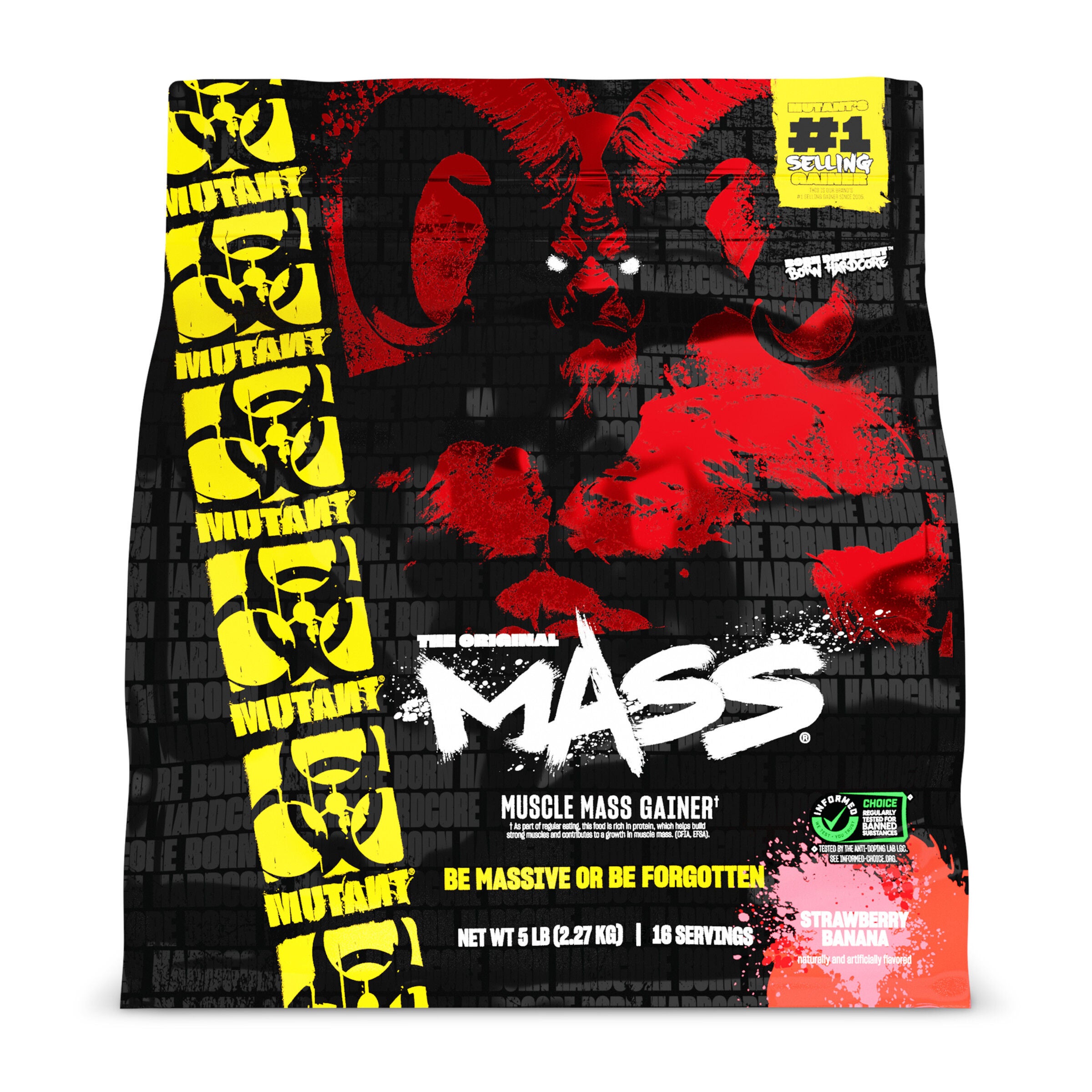Mass Gainer - Strawberry Banana (16 Servings)  | GNC