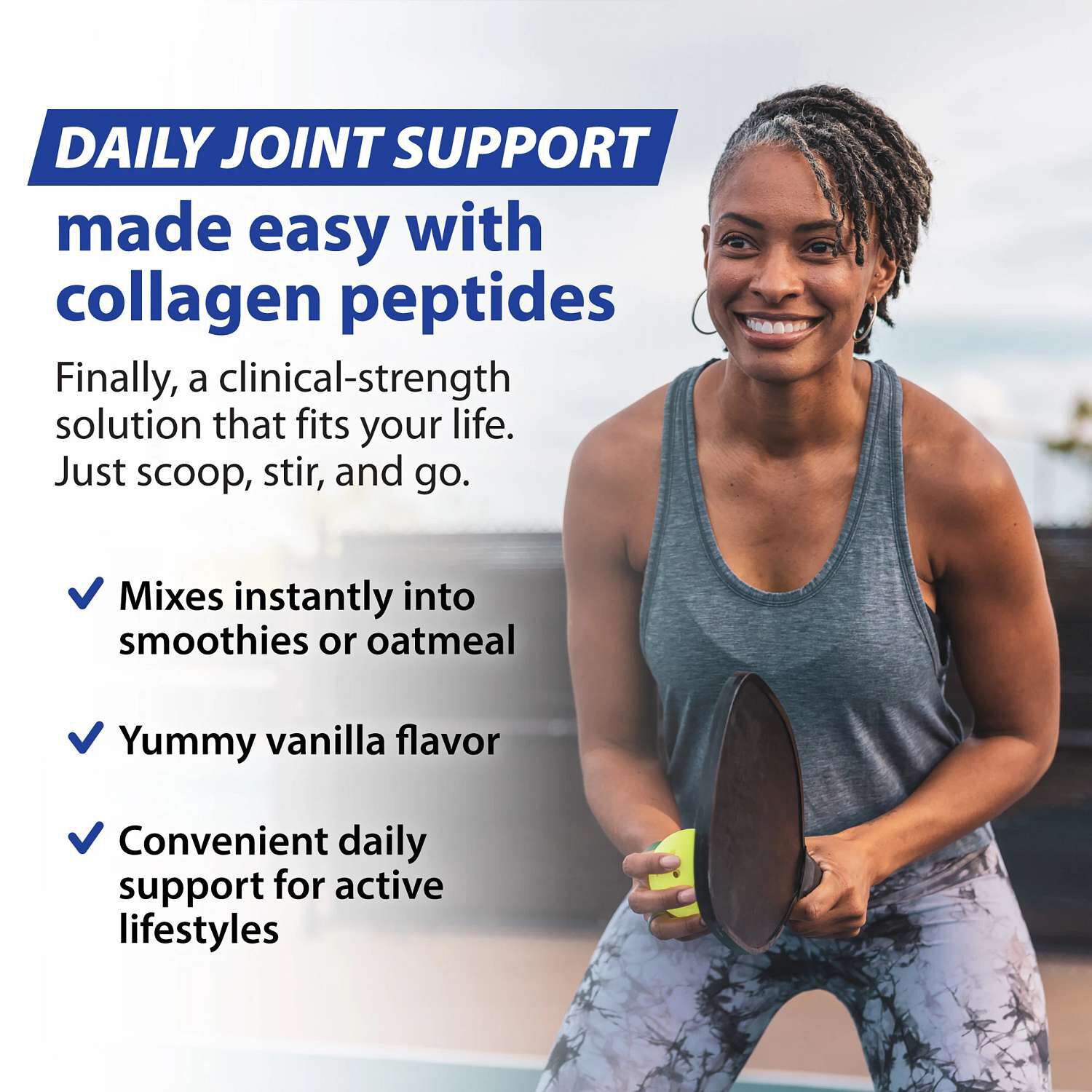 Peptides+ Joint Relief - Vanilla (20 Servings)