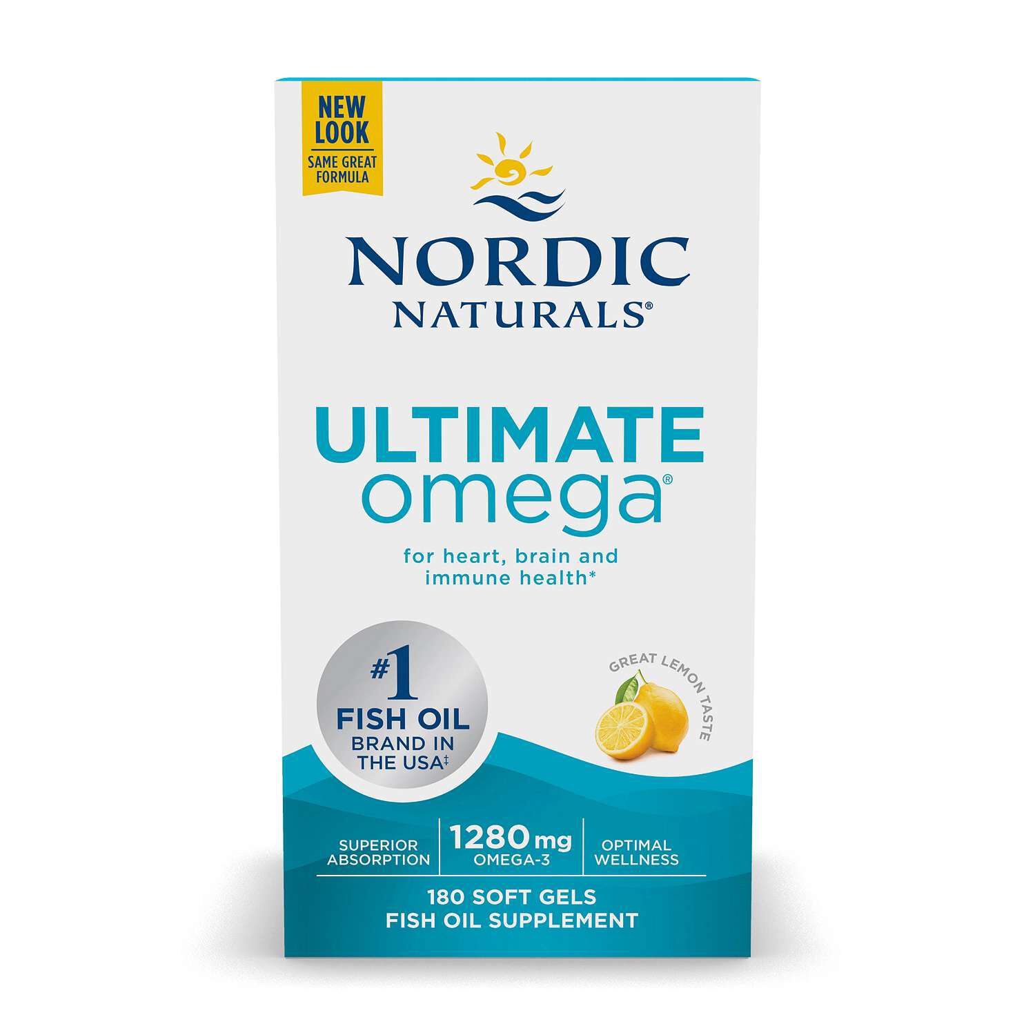 Ultimate Omega® Soft Gels - 180 Softgels (90 Servings)