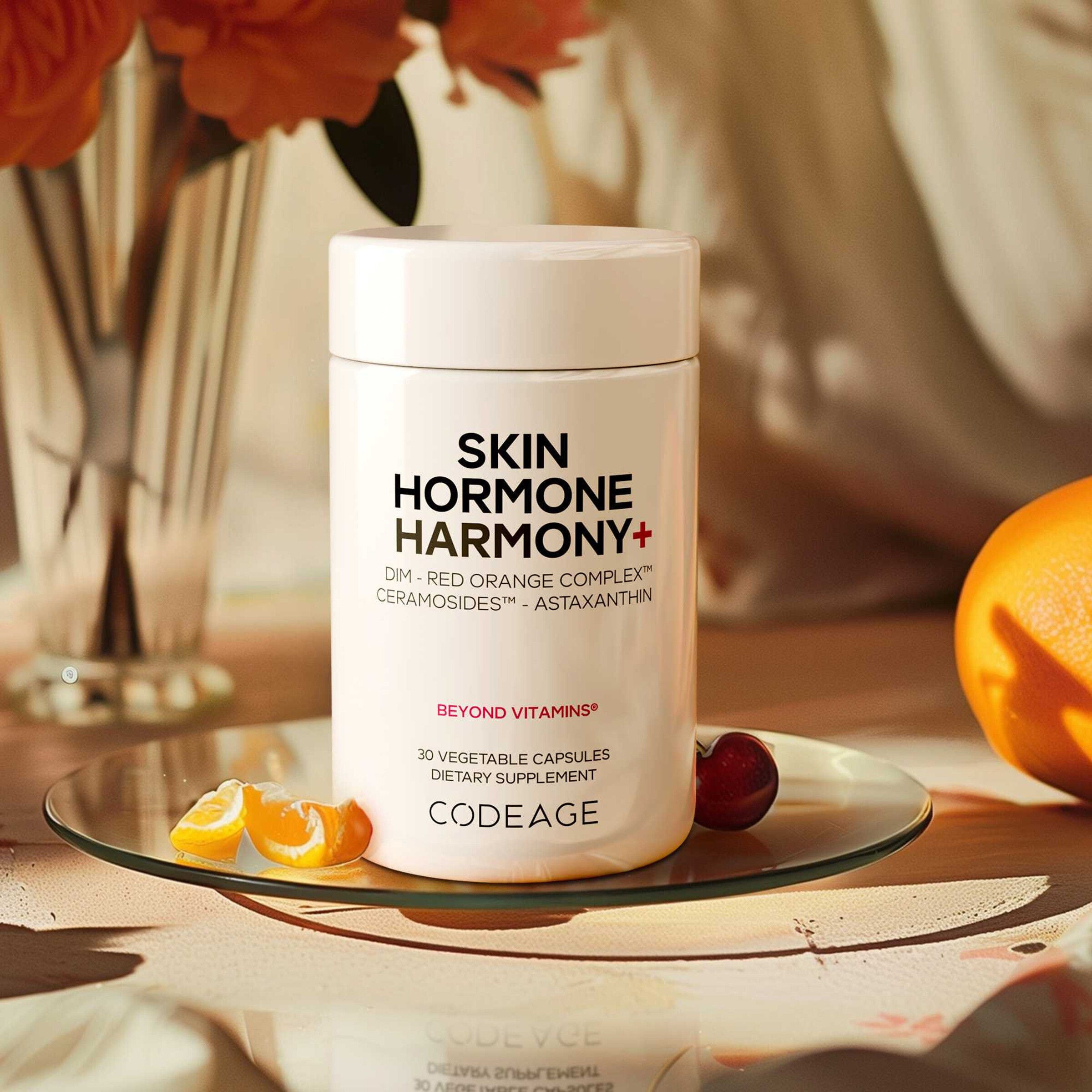 Skin Hormone Harmony+ - 30 Vegetable Capsules (30 Servings)  | GNC