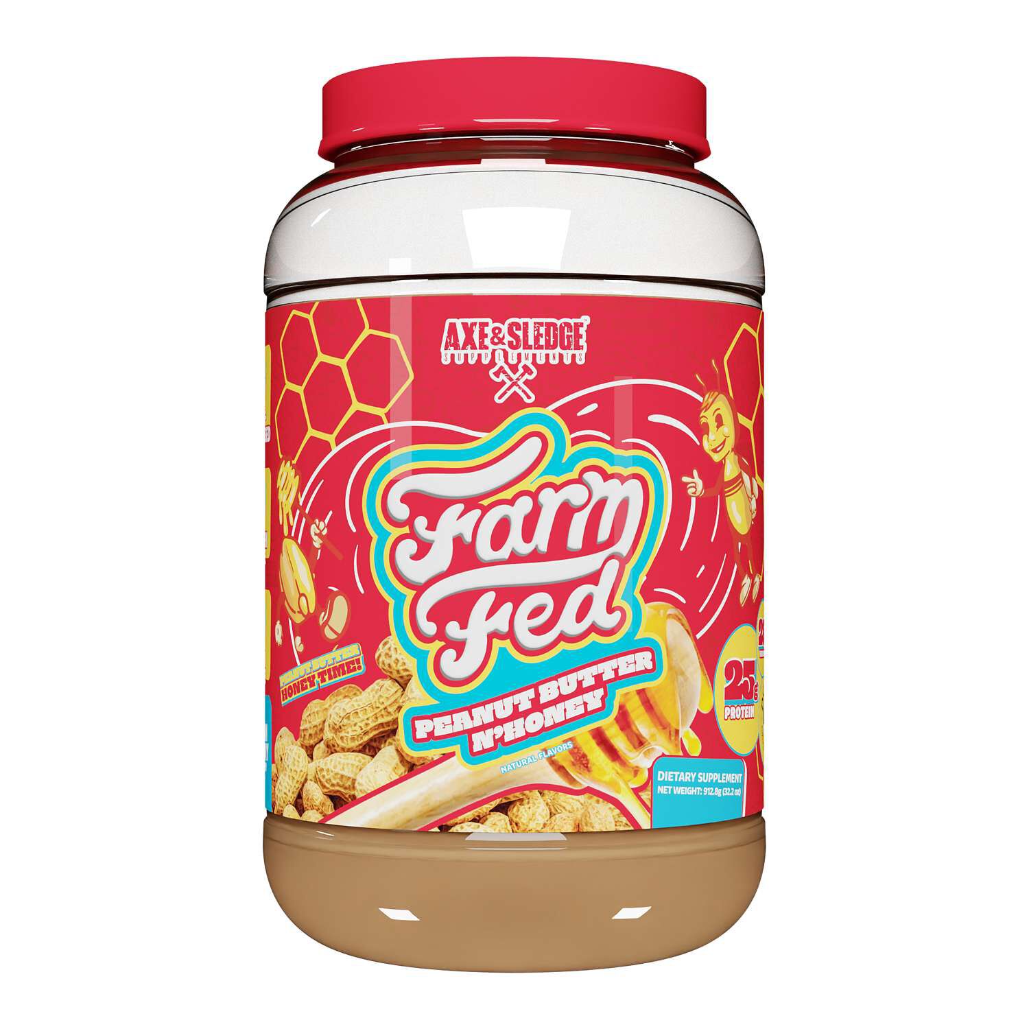 Farm Fed Protein - Peanut Butter N'Honey (28 Servings) Peanut Butter N' Honey | GNC