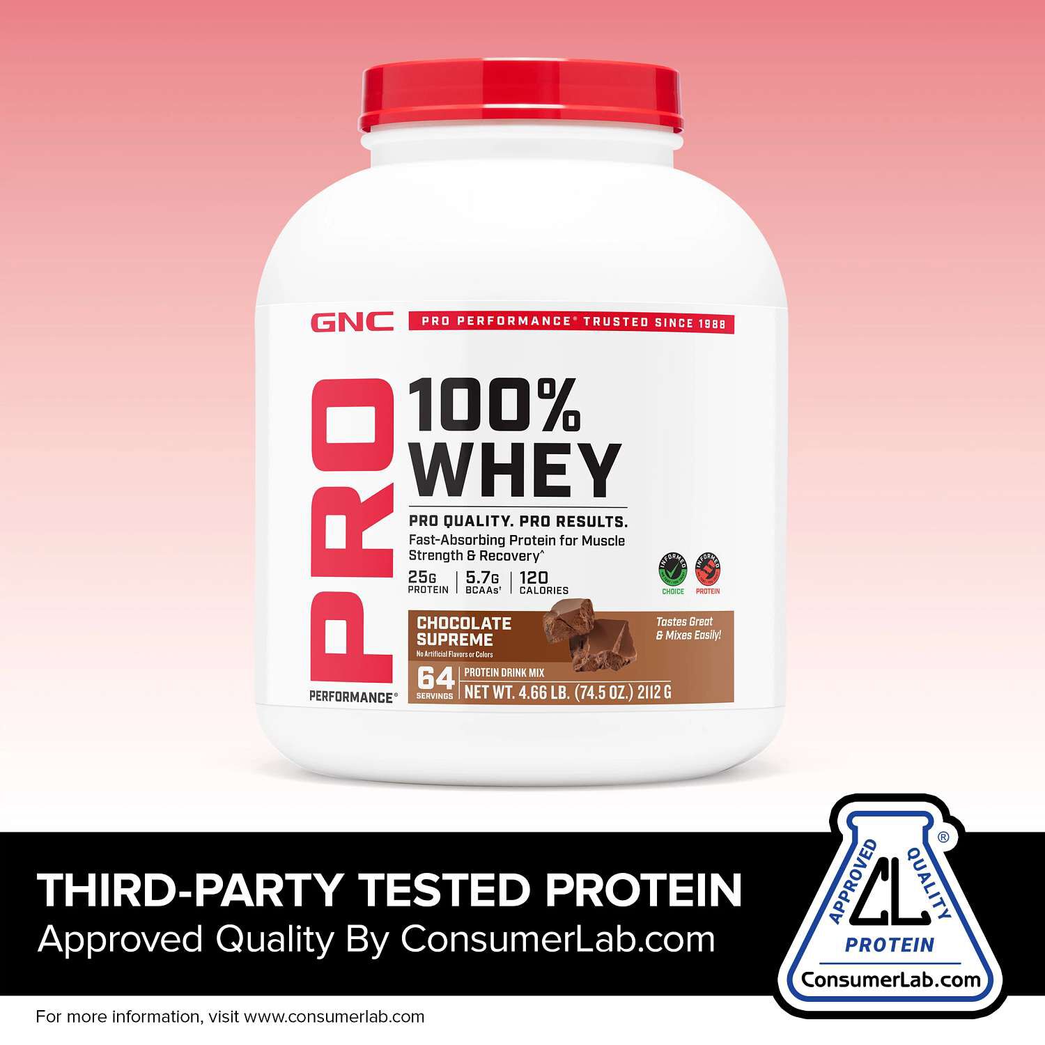 100% Whey 2.0 - Chocolate Supreme (64 Servings)