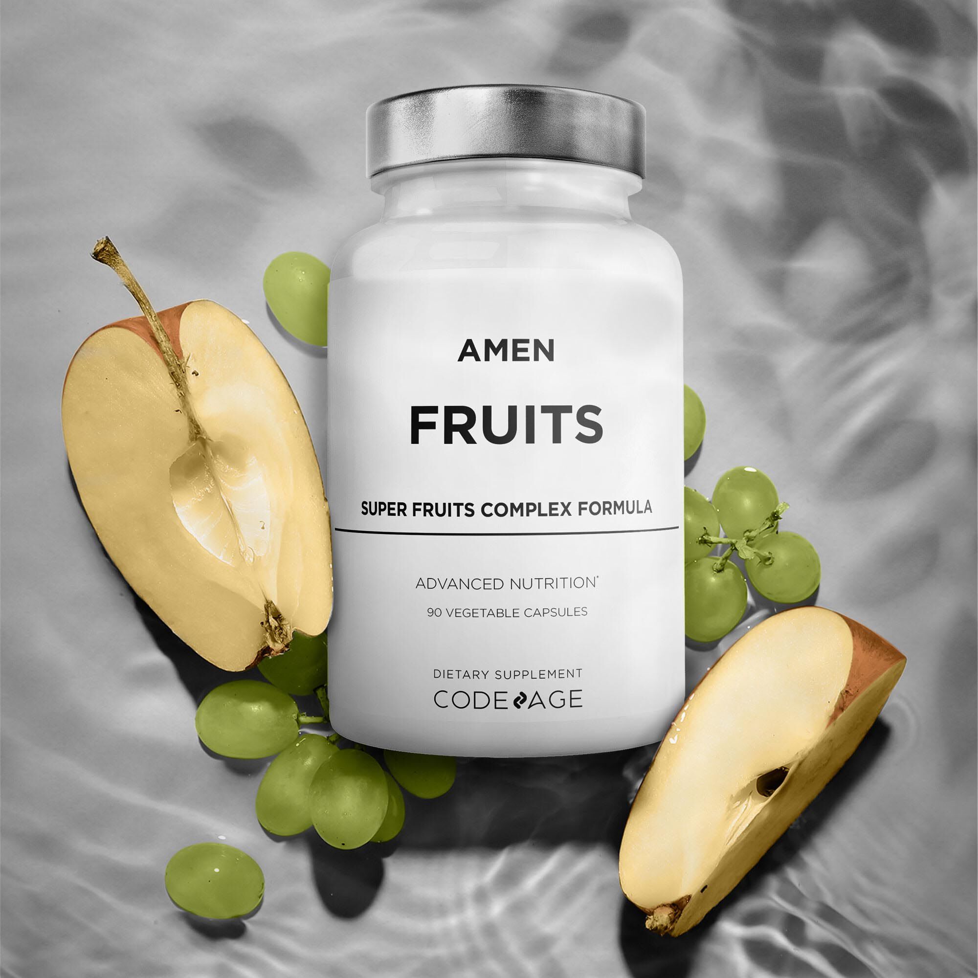 Amen Super Fruits Complex Formula - Fruits - 90 Capsules (30 Servings)  | GNC