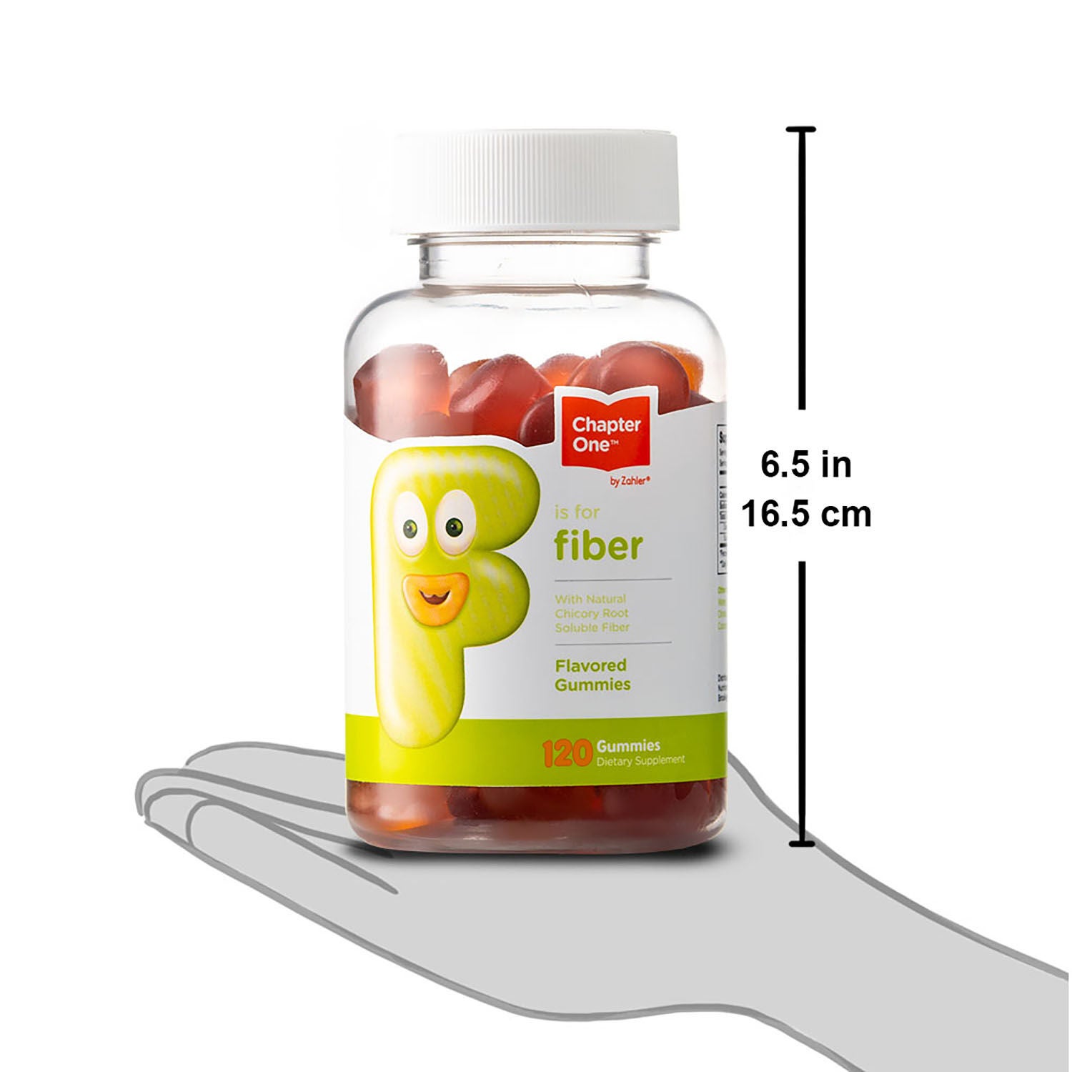 Zahler Chapter One Fiber Gummies For Children Alt Bottle