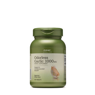 Odorless Super Garlic 1000 mg - 100 Tablets &#40;100 Servings&#41;  | GNC