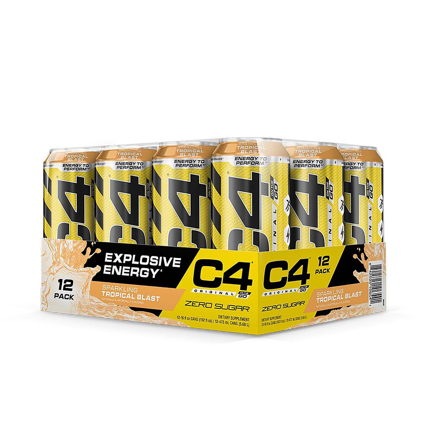 Cellucor C4 Original On The Go Tropical Blast Gnc