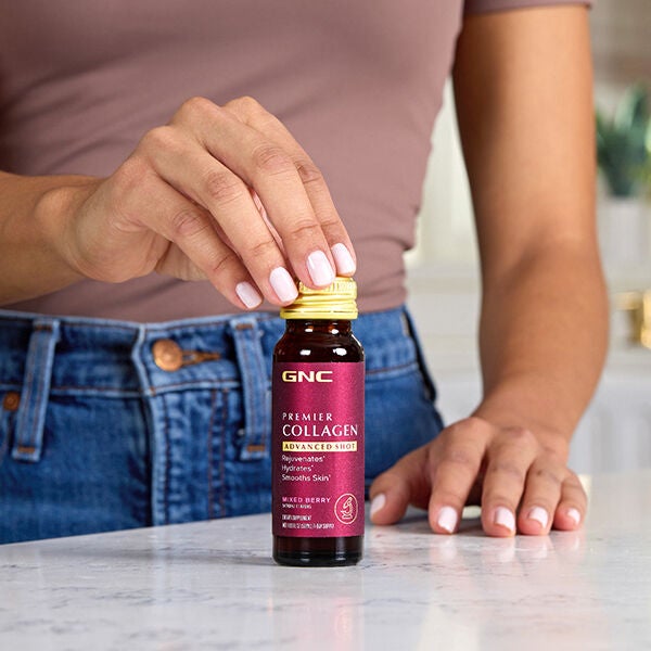 Premier Collagen Advanced Shot - Mixed Berry - 1.69 fl oz (10 Bottles)  | GNC