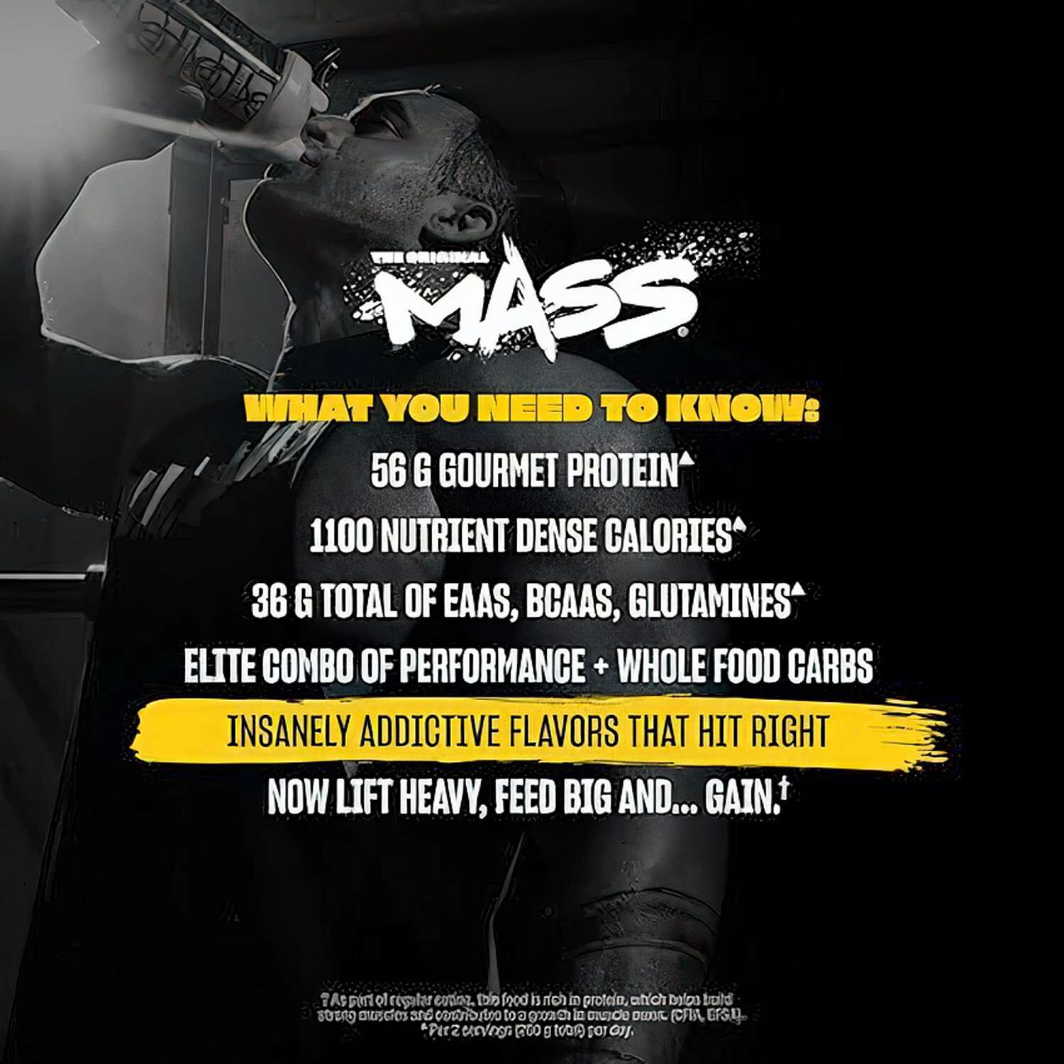 Mass Gainer with Creatine Monohydrate GWP - Cookies & Cream (16 Servings)