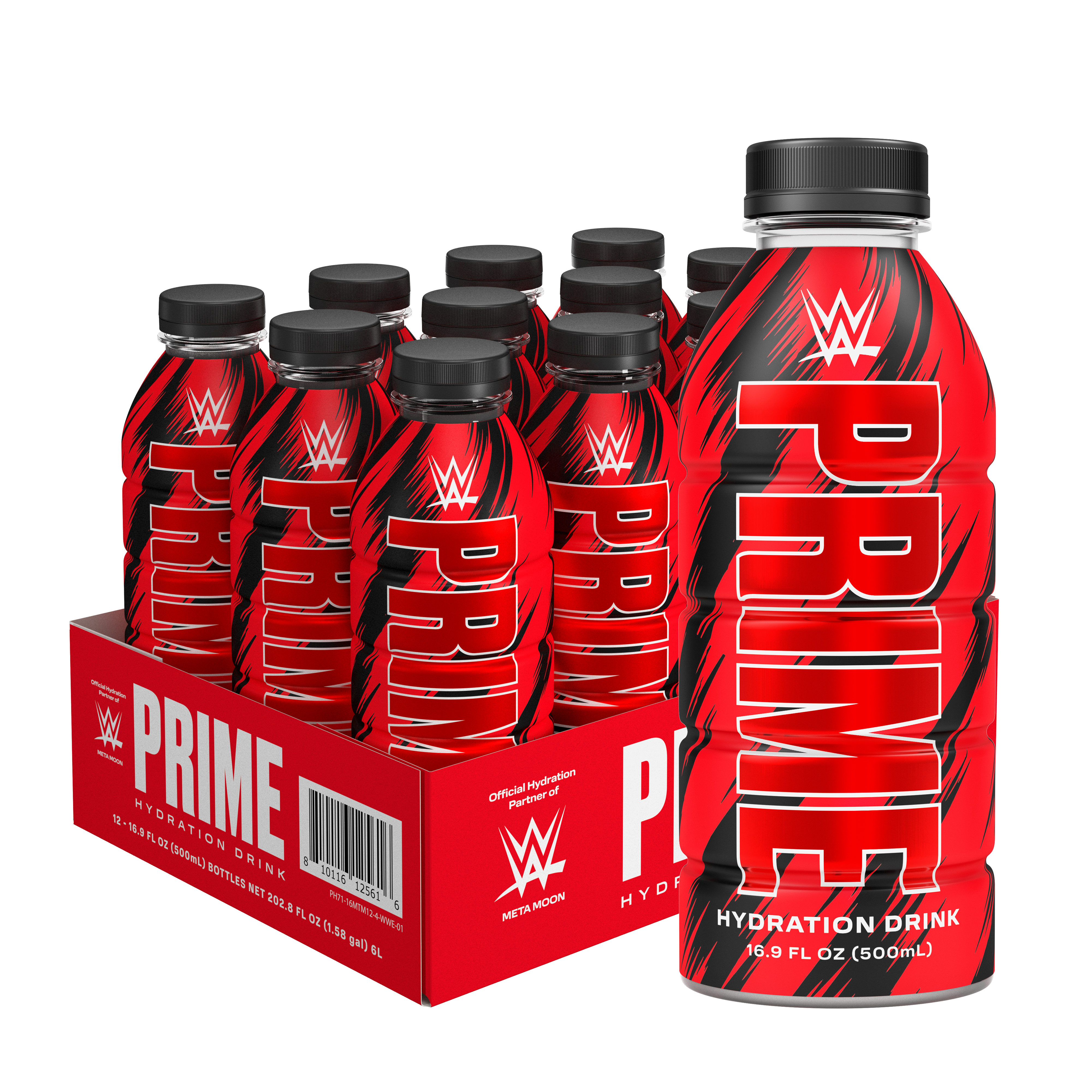 Hydration Drink x WWE 16.9 fl oz (12 Bottles) WWE GNC