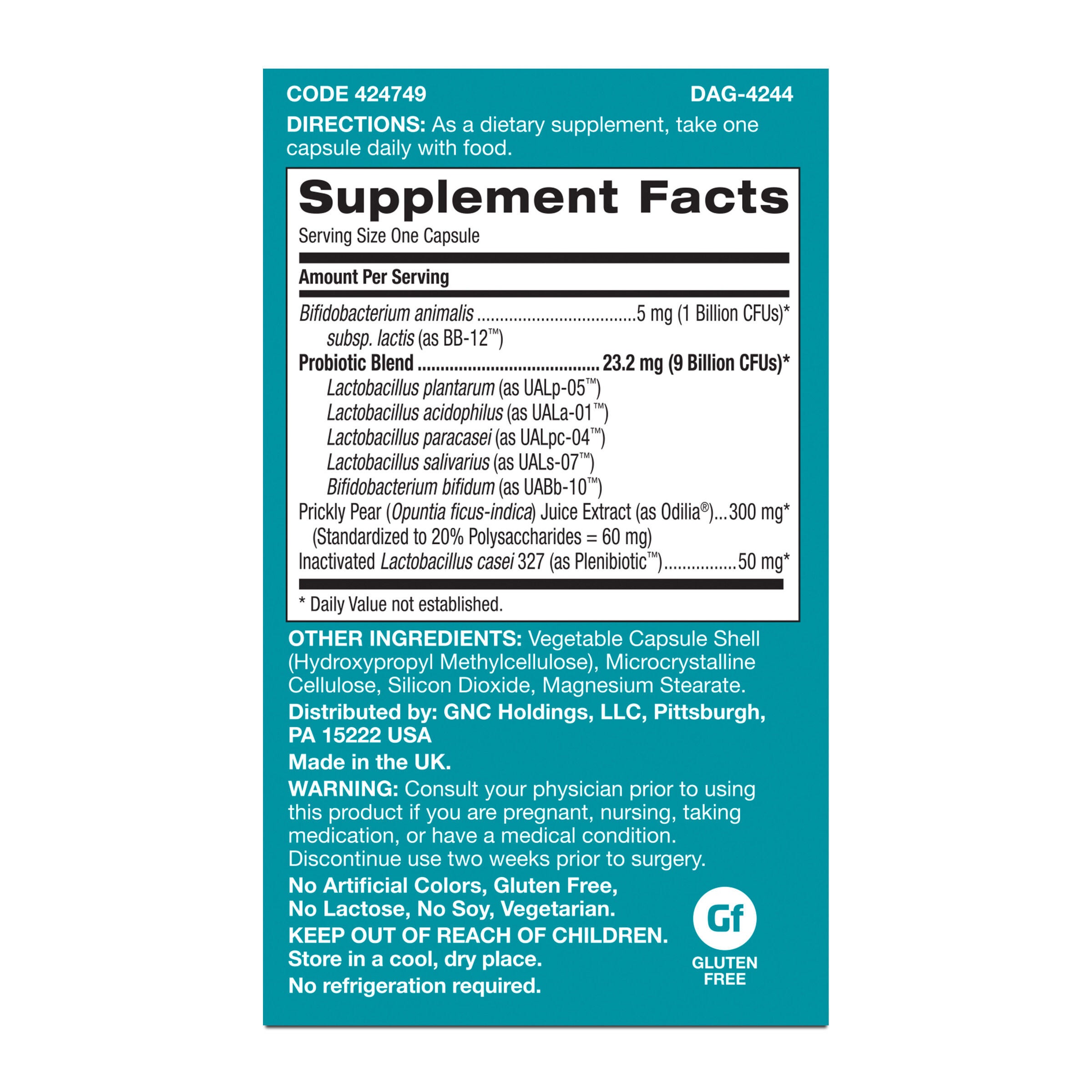 Daily Synbiotic (30 Servings)  | GNC
