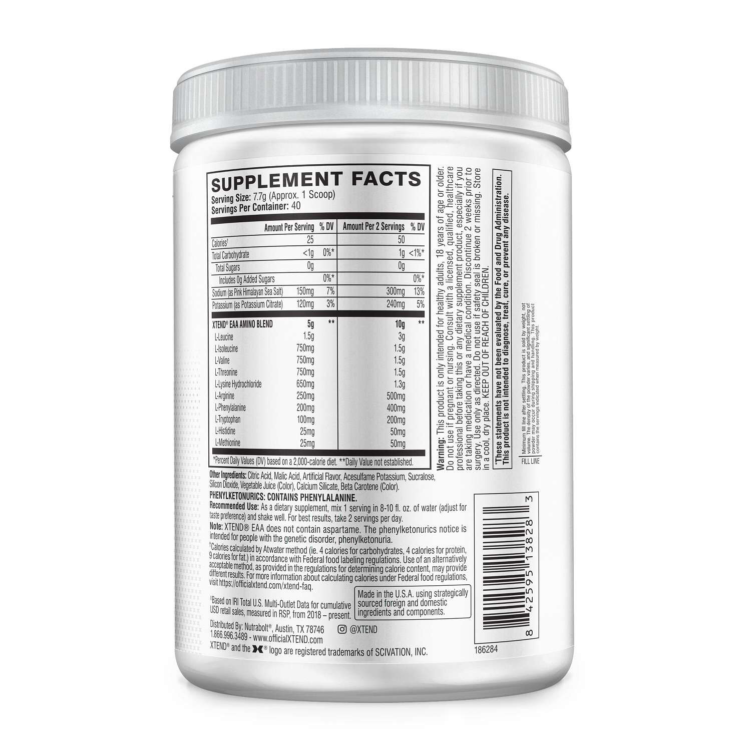 Essential Amino Acids Zero Sugar - Watermelon (40 Servings)  | GNC