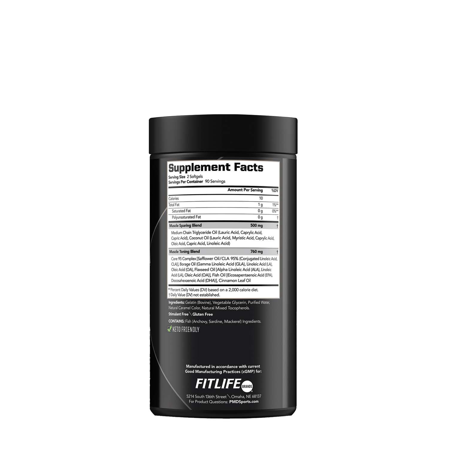 Omega Cuts Elite - 180 Softgels (90 Servings)  | GNC