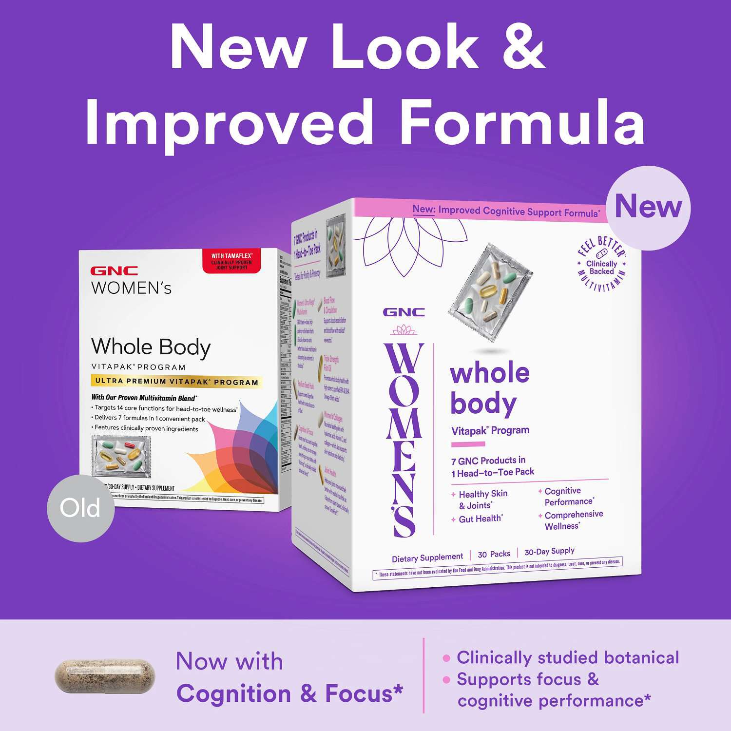 Whole Body Vitapak Program 7-in-1 Daily Nutrition V2 (1 Month Supply)