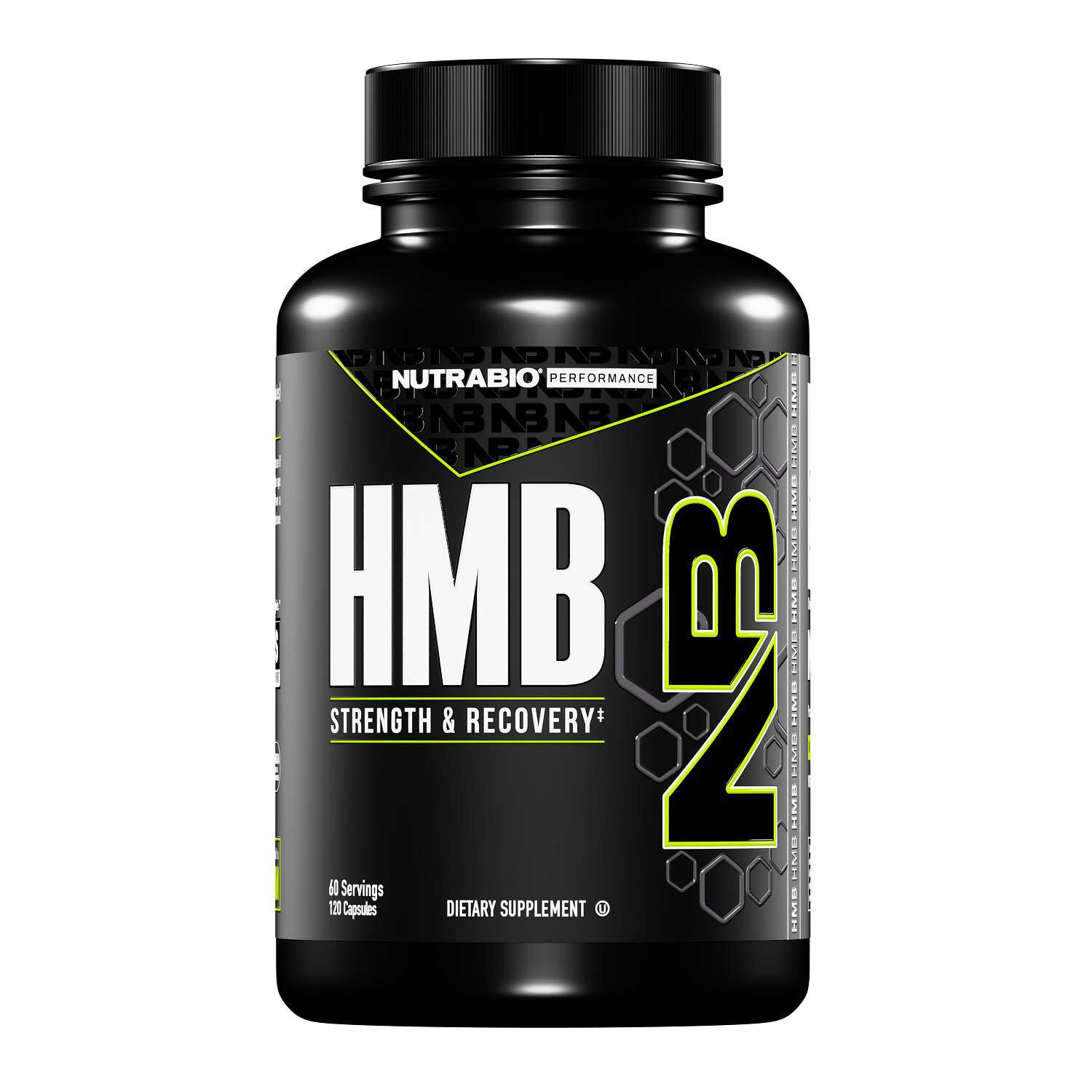 HMB Strength & Recovery Support - 120 Capsules (60 Servings)  | GNC