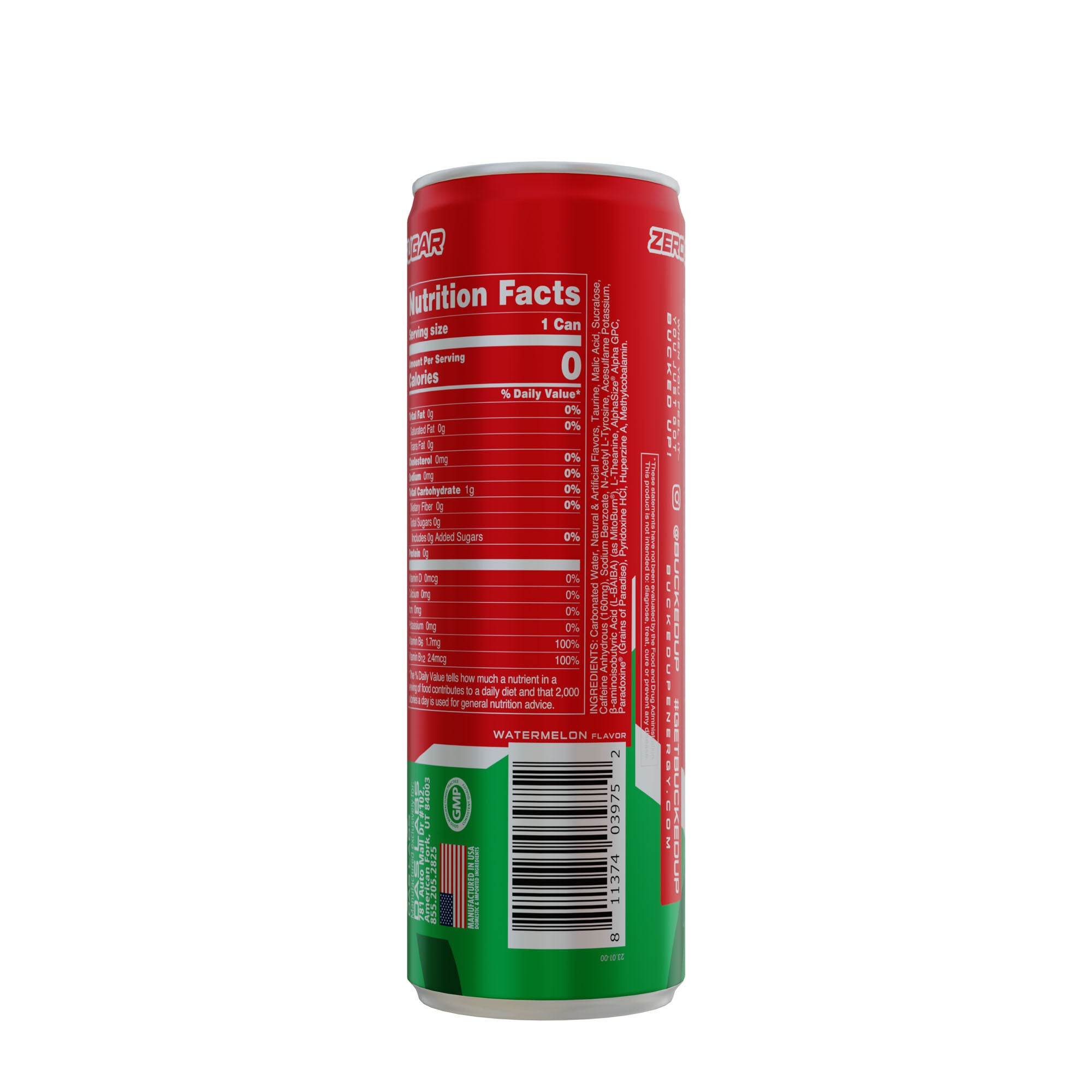 LFG Burn Drink - Watermelon - 12oz. (12 Cans) Watermelon | GNC