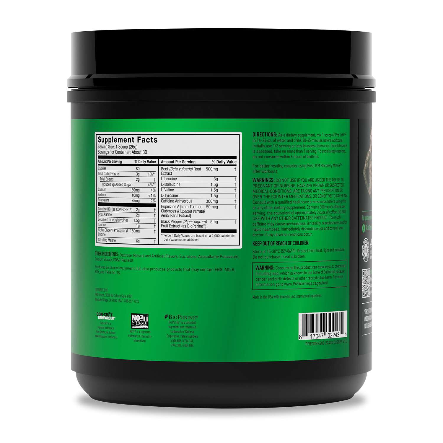Pre Jym Pre-Workout - Strawberry Kiwi&nbsp;(30 Servings) Strawberry Kiwi | GNC