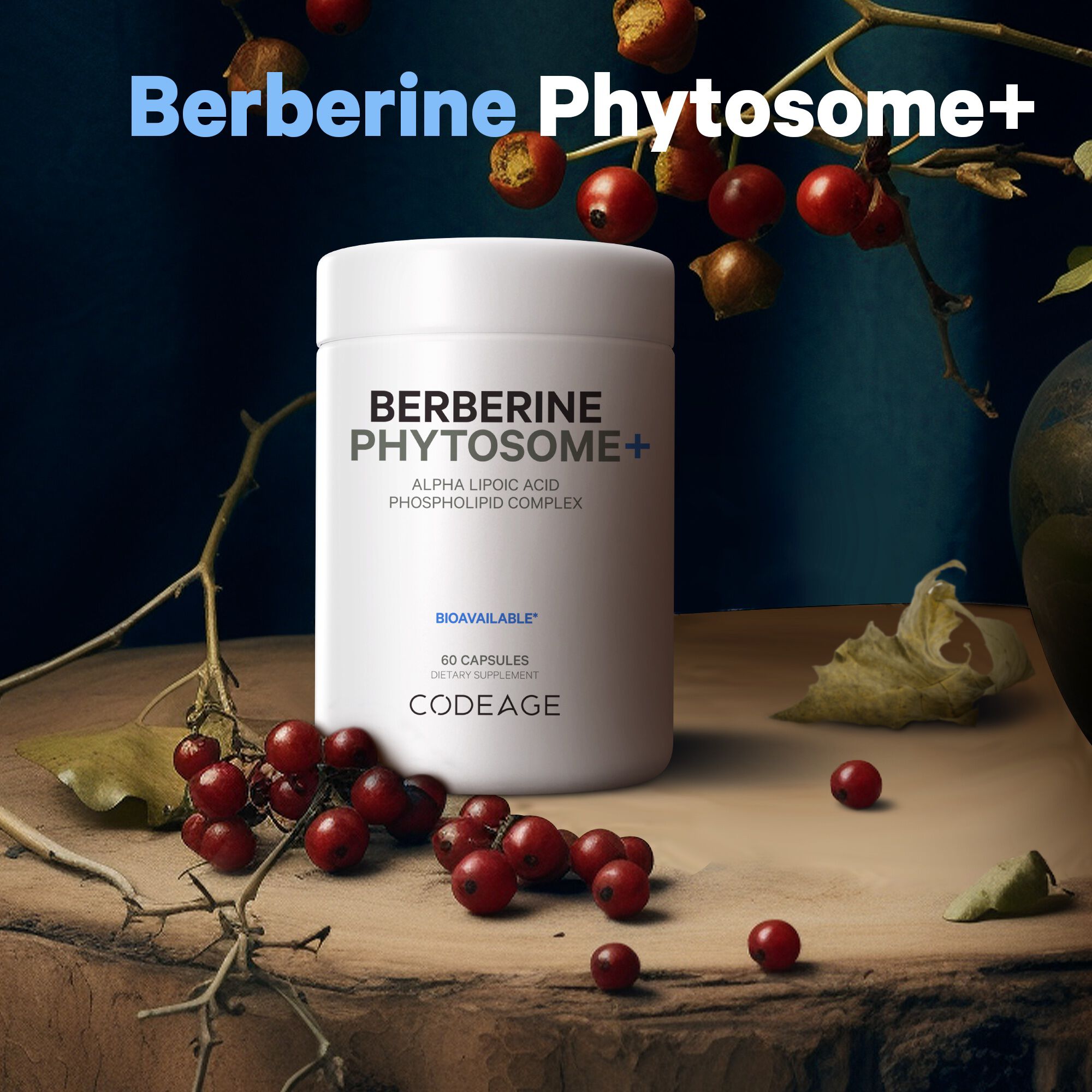 Berberine Phytosome - 60 Capsules  | GNC