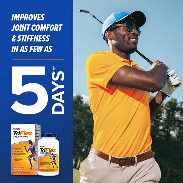 TriFlex&trade; Fast-Acting - 240 Caplets &#40;60 Servings&#41;  | GNC
