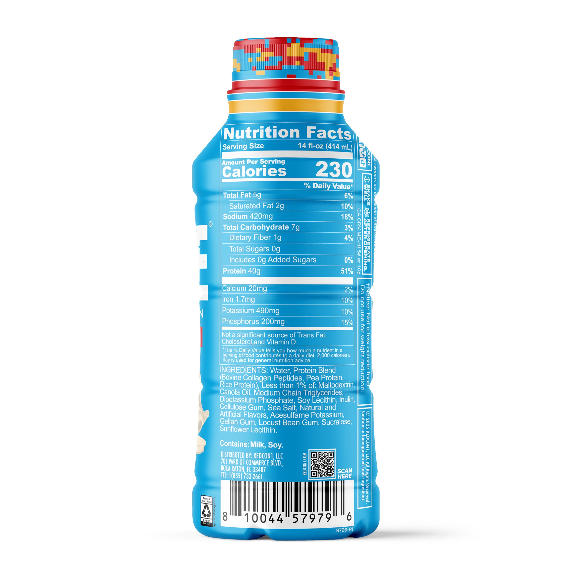 MRE Whole Food Protein RTD - Twinkie - 14 fl oz. (12 Bottles)