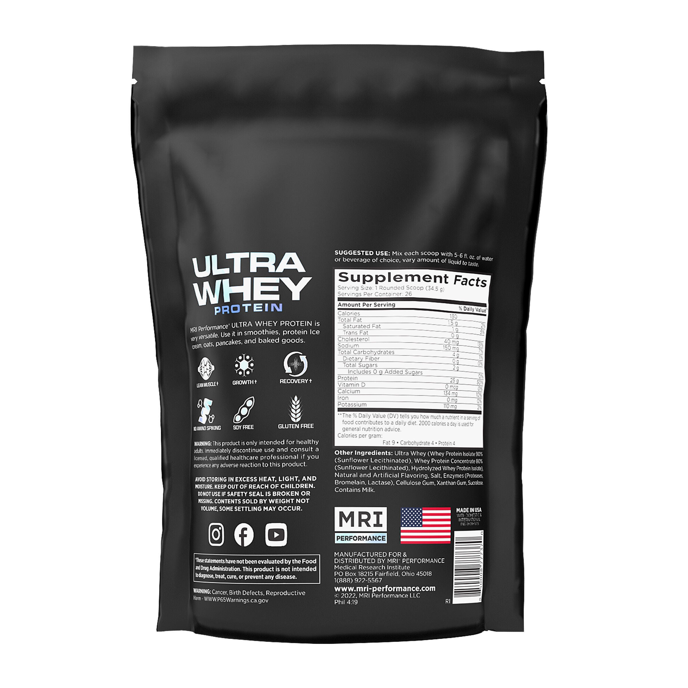 Ultra Whey Protein - Marshmallow Crunch (26 Servings)