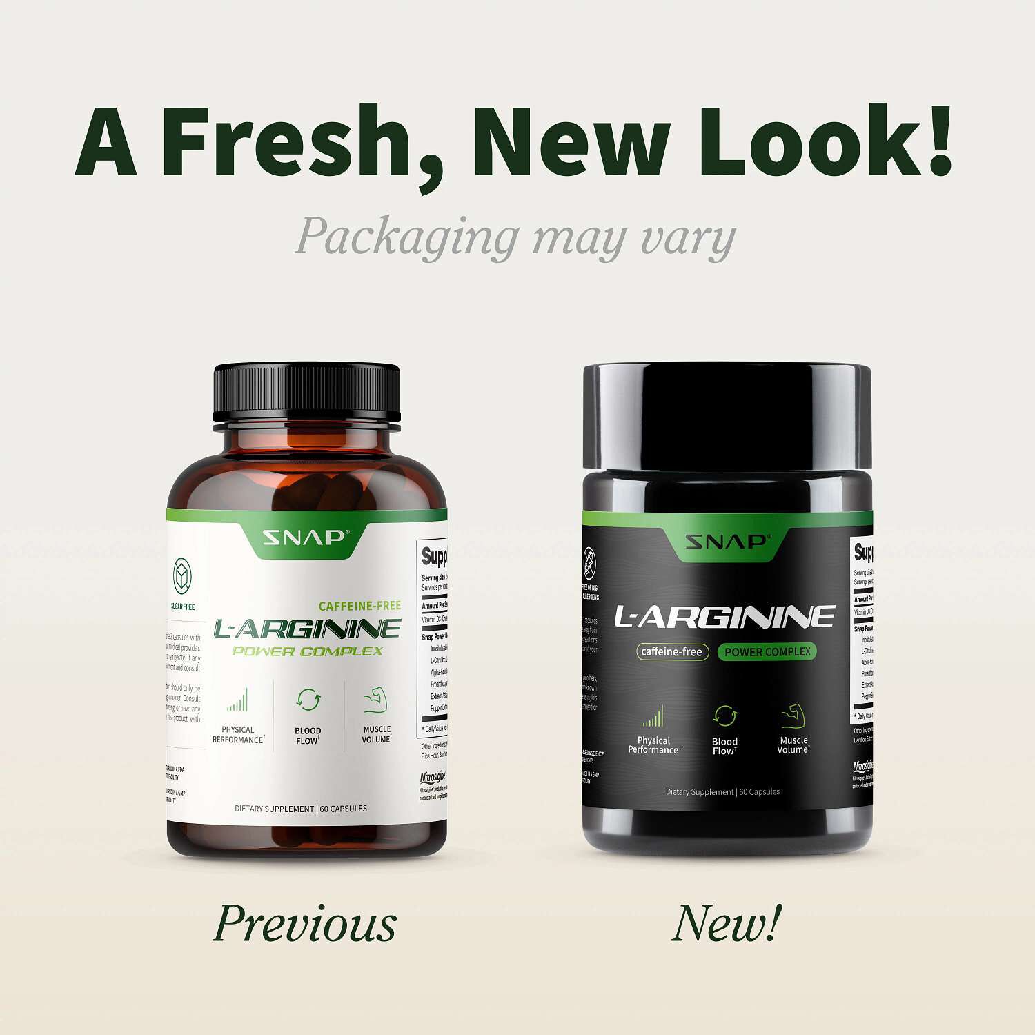 L-Arginine Power Complex - 60 Capsules (30 Servings)