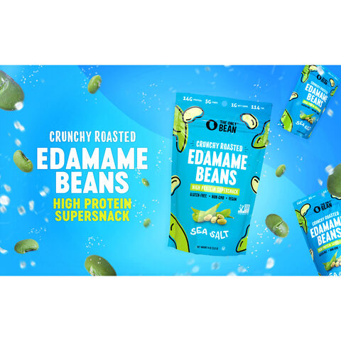 Crunchy Roasted Edamame Beans - Sea Salt &#40;3 Bags&#41;  | GNC