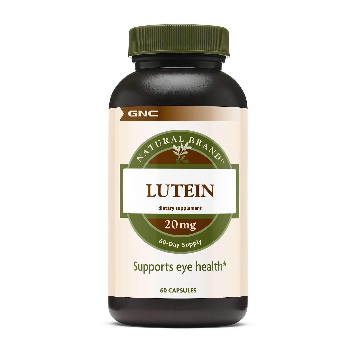 Lutein 20mg - 60 Capsules (60 Servings)  | GNC