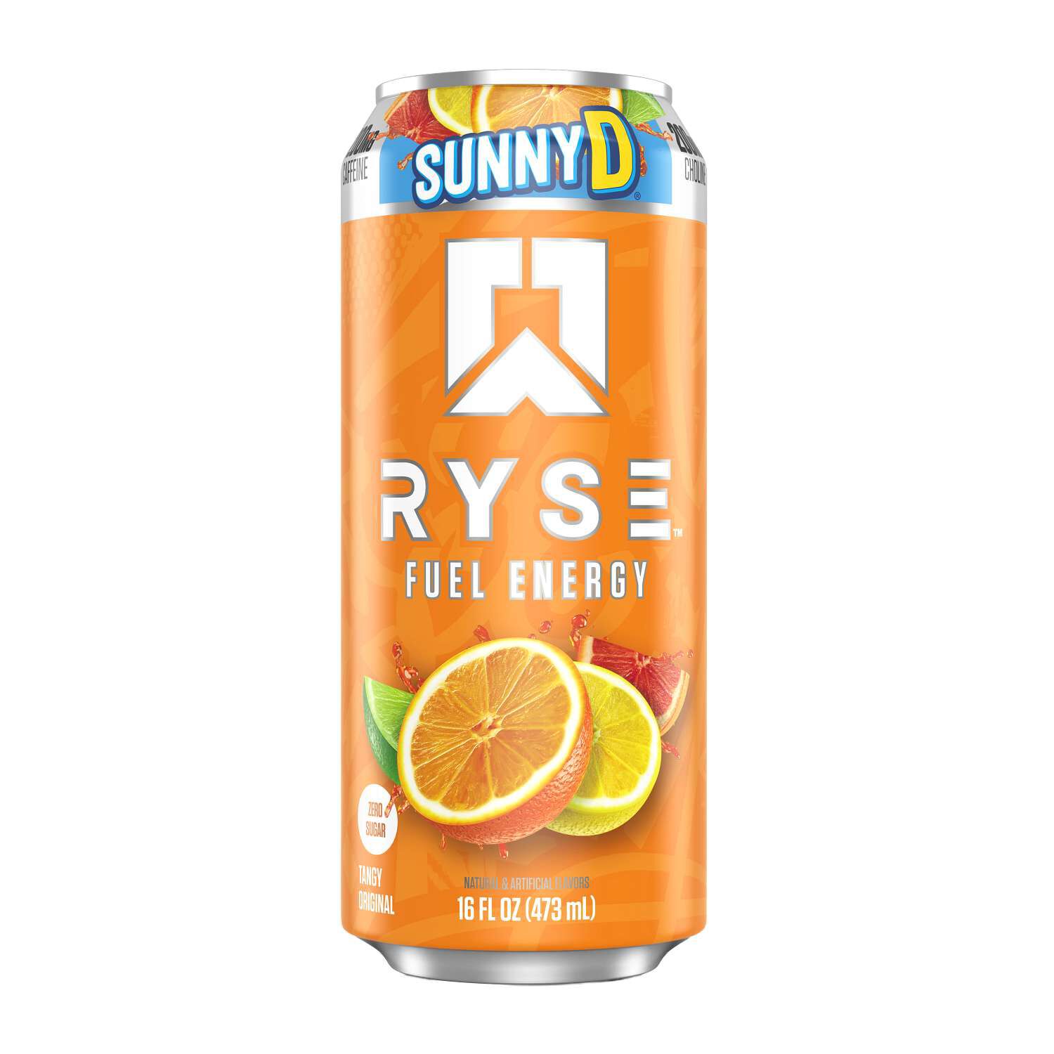 Fuel Energy Drink - Sunny D Tangy Original - 16 fl oz. (12 Cans)