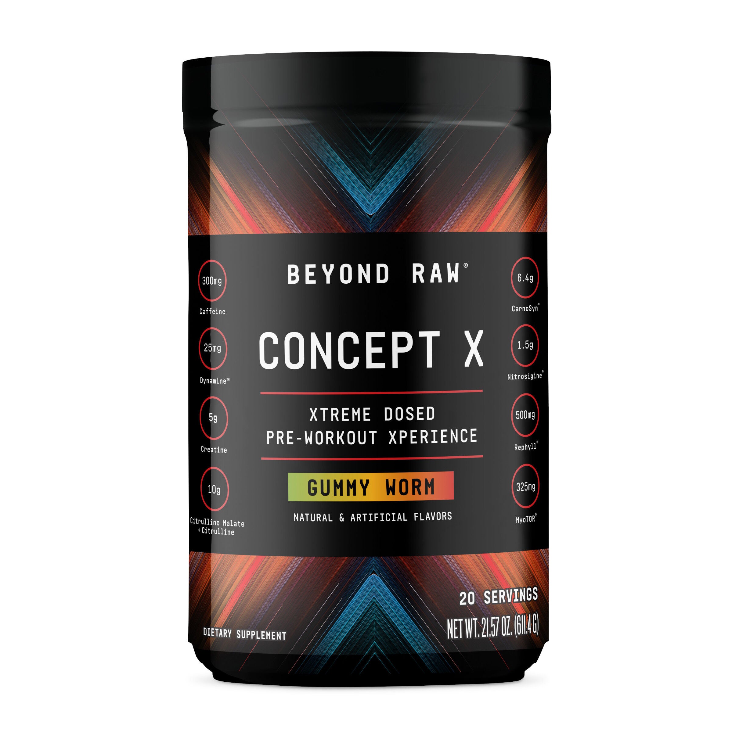 Concept X Pre-Workout - Gummy Worm (20 Servings) | GNC