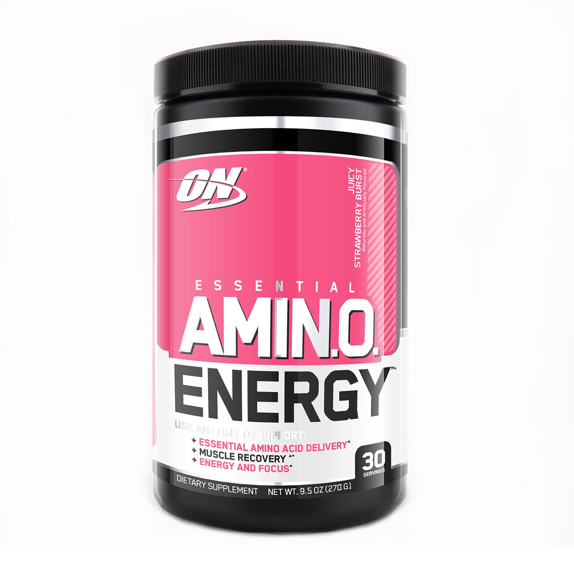 Optimum Nutrition Essential Amin O Energy Juicy Strawberry Burst Gnc