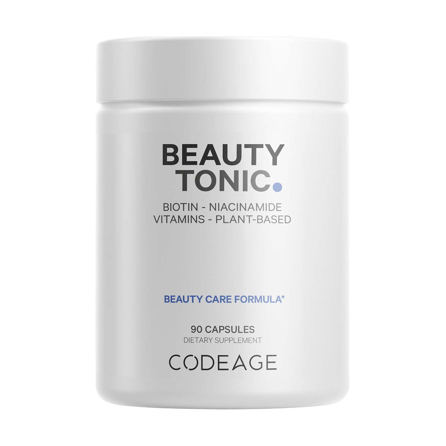 Beauty Tonic - Vegan Multivitamins - Biotin - Astaxanthin &amp; Organic Blend - 90 Capsules (30 Servings)  | GNC