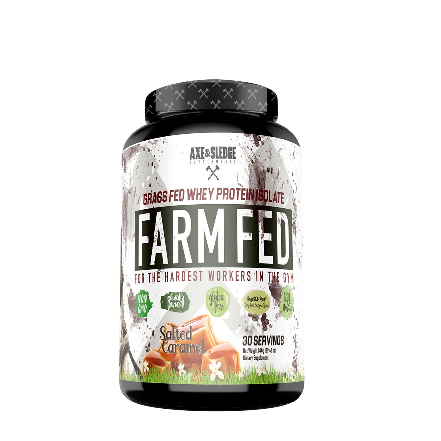 Farm Fed Whey Protein Isolate Salted Caramel Salted Caramel GNC
