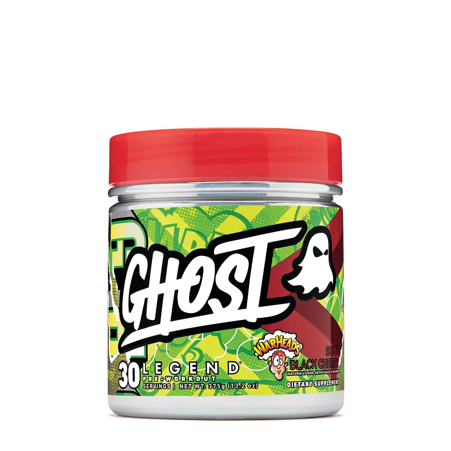 LEGEND® PreWorkout Warheads® Sour Black Cherry Warheads
