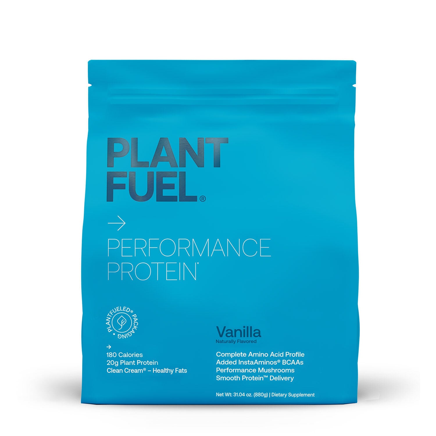 PLANTFUEL Performance Vegan Protein Shake Vanilla