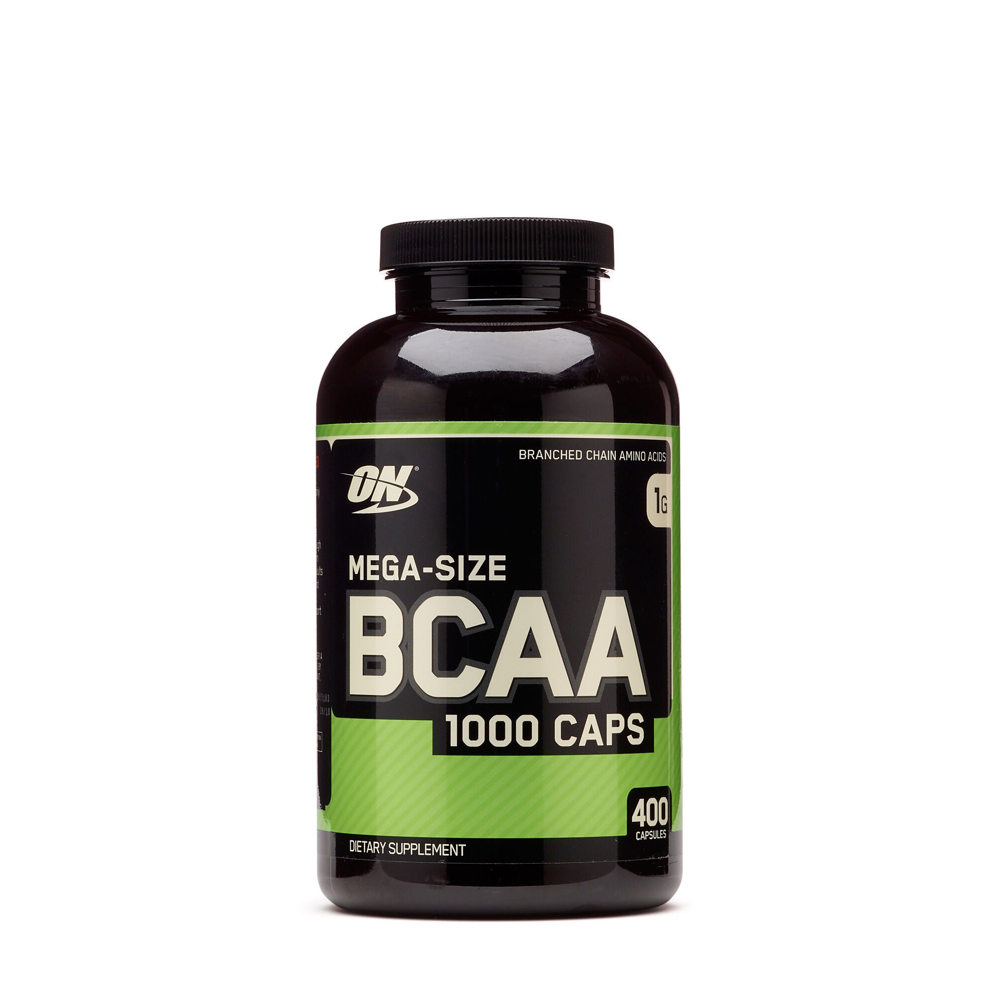Optimum Nutrition Mega Size Bcaa 1000 Caps 400 Count Gnc