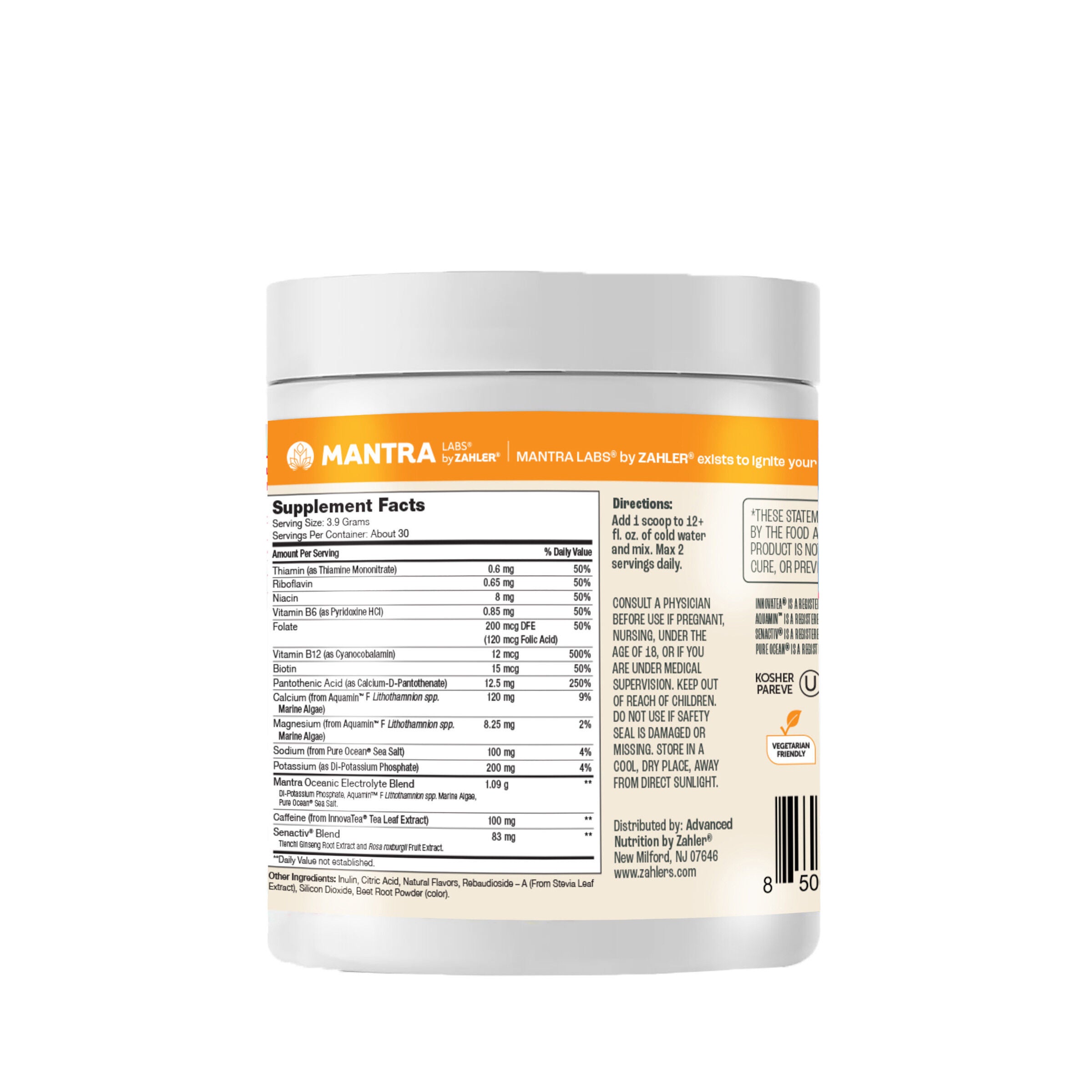 Mantra Go - Tropical Berry - 4.1 oz (30 Servings)  | GNC