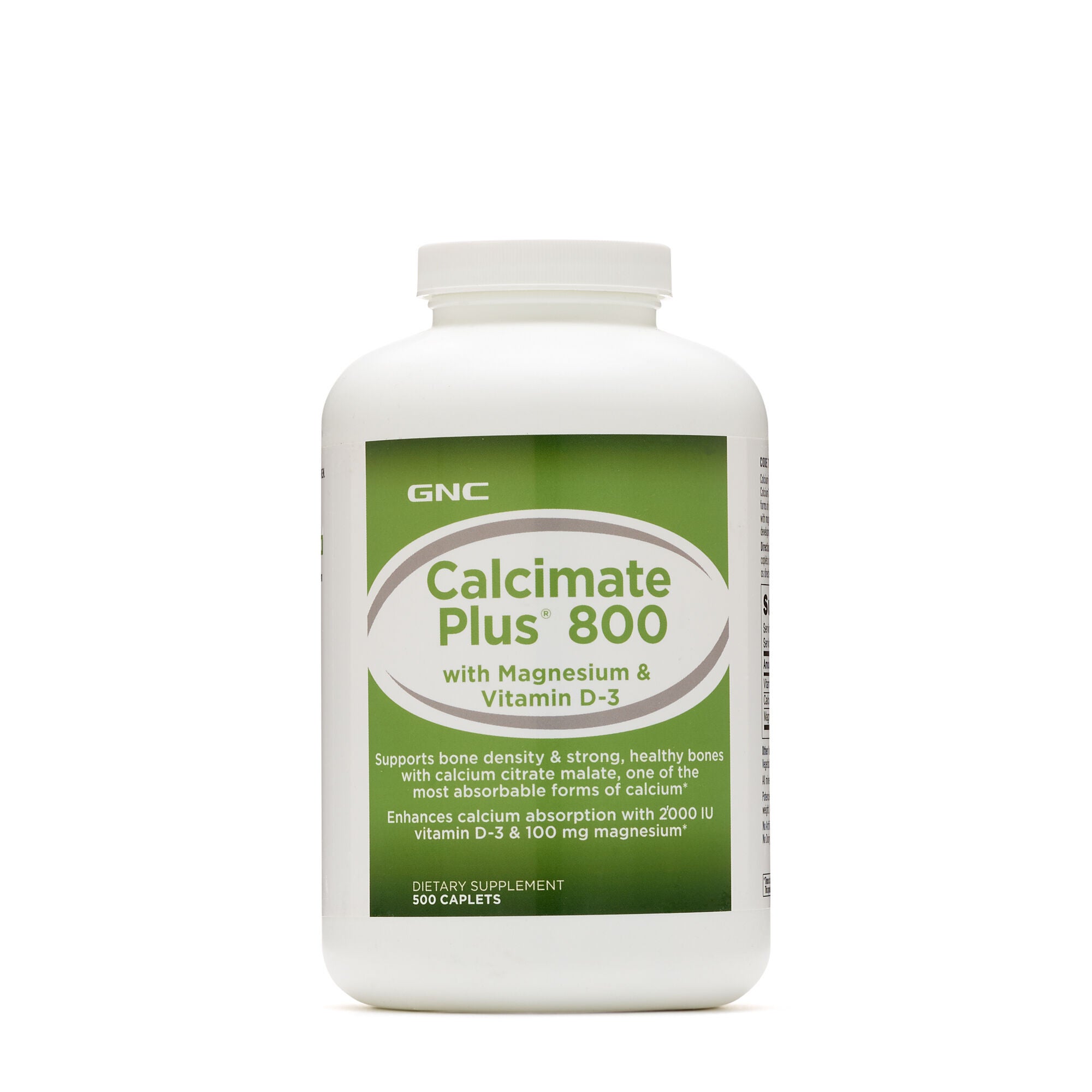 Gnc Calcimate Plus 800 With Magnesium Vitamin D 3