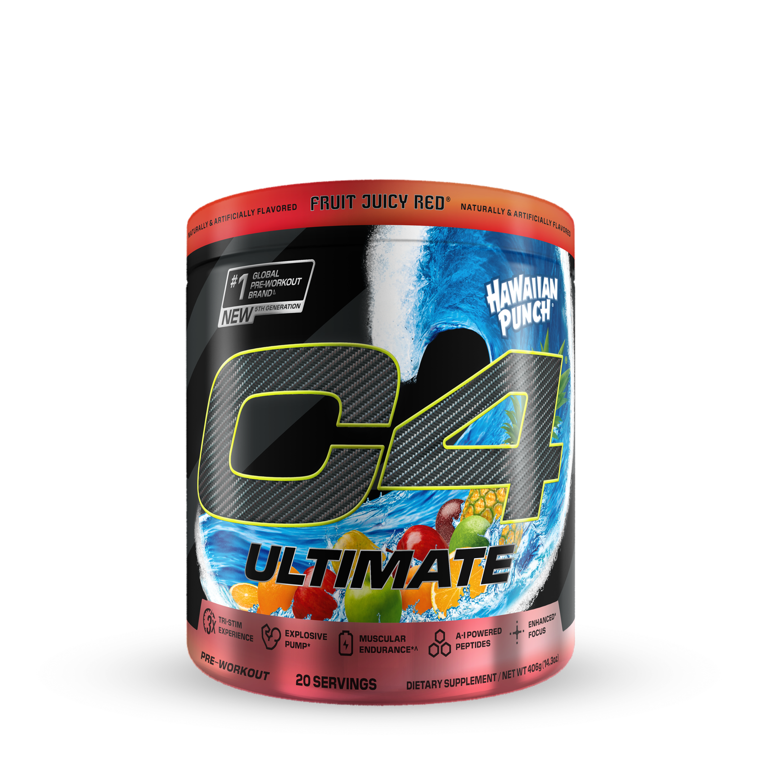 Cellucor C4 Ultimate Pre-Workout - Hawaiian Punch (20 Servings)